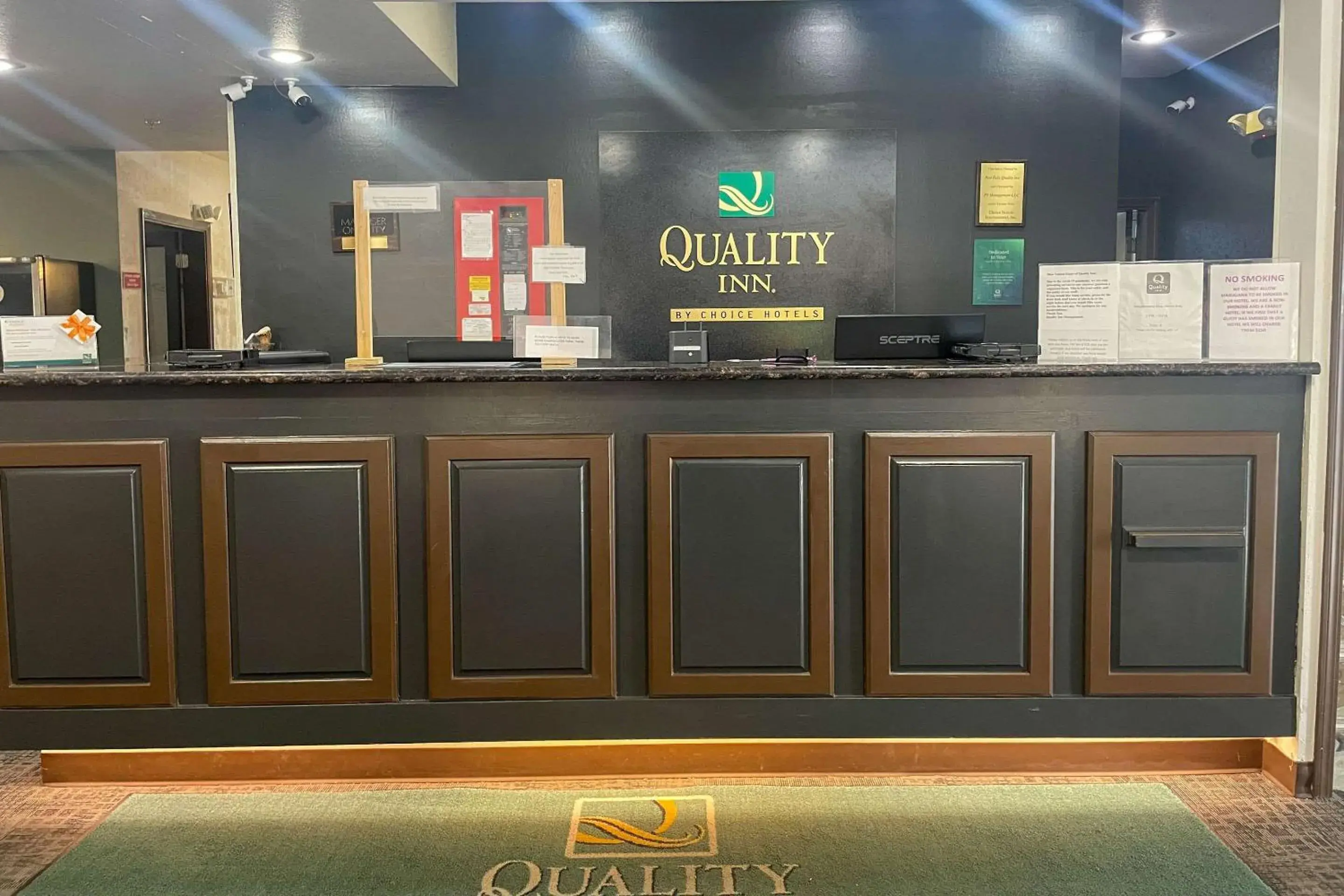 Lobby or reception in Quality Inn Post Falls - Coeur d'Alene Lobby or reception in Quality Inn Post Falls - Coeur d'Alene