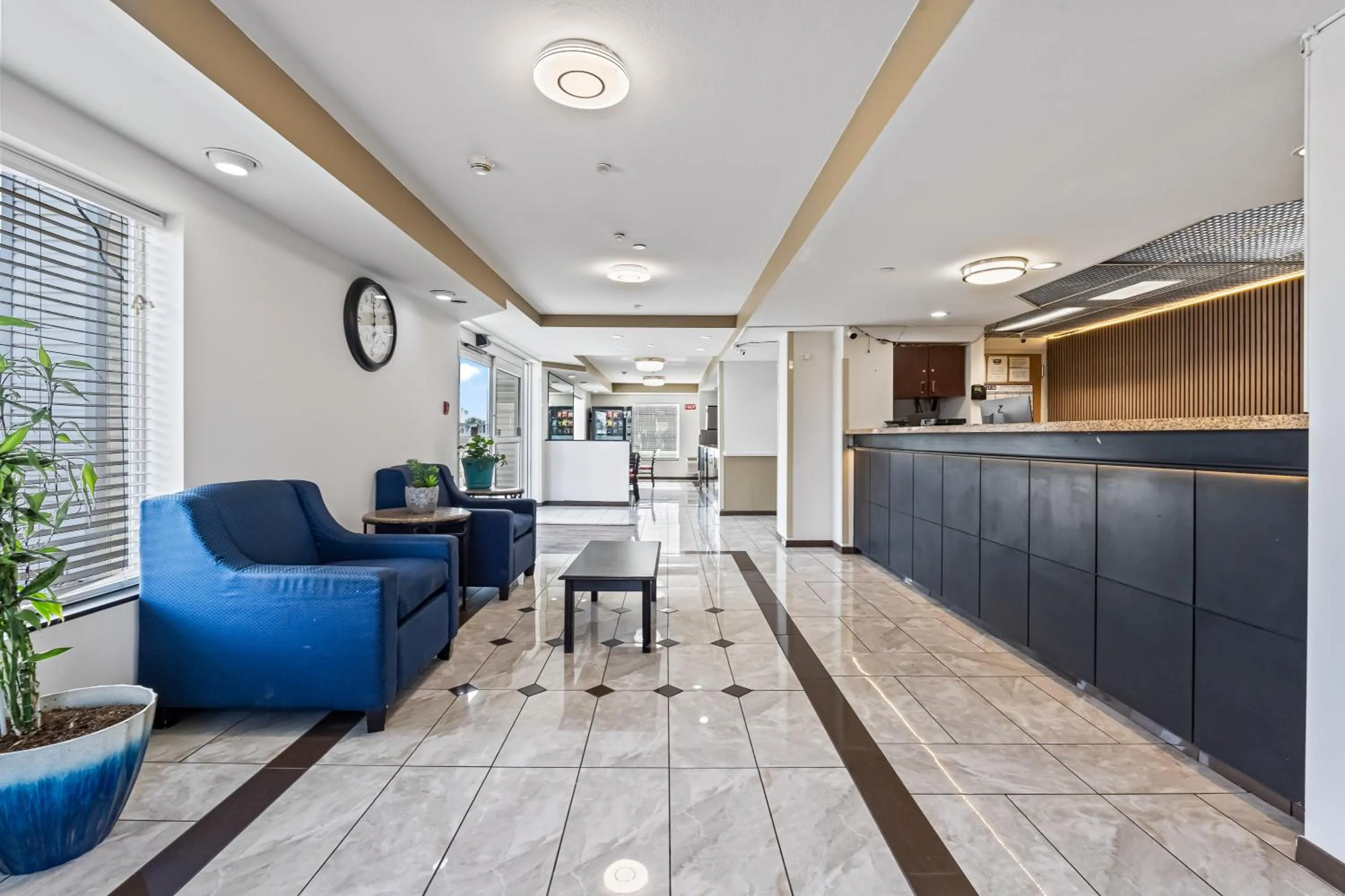 Lobby or reception in Rodeway Inn & Suites Nampa
