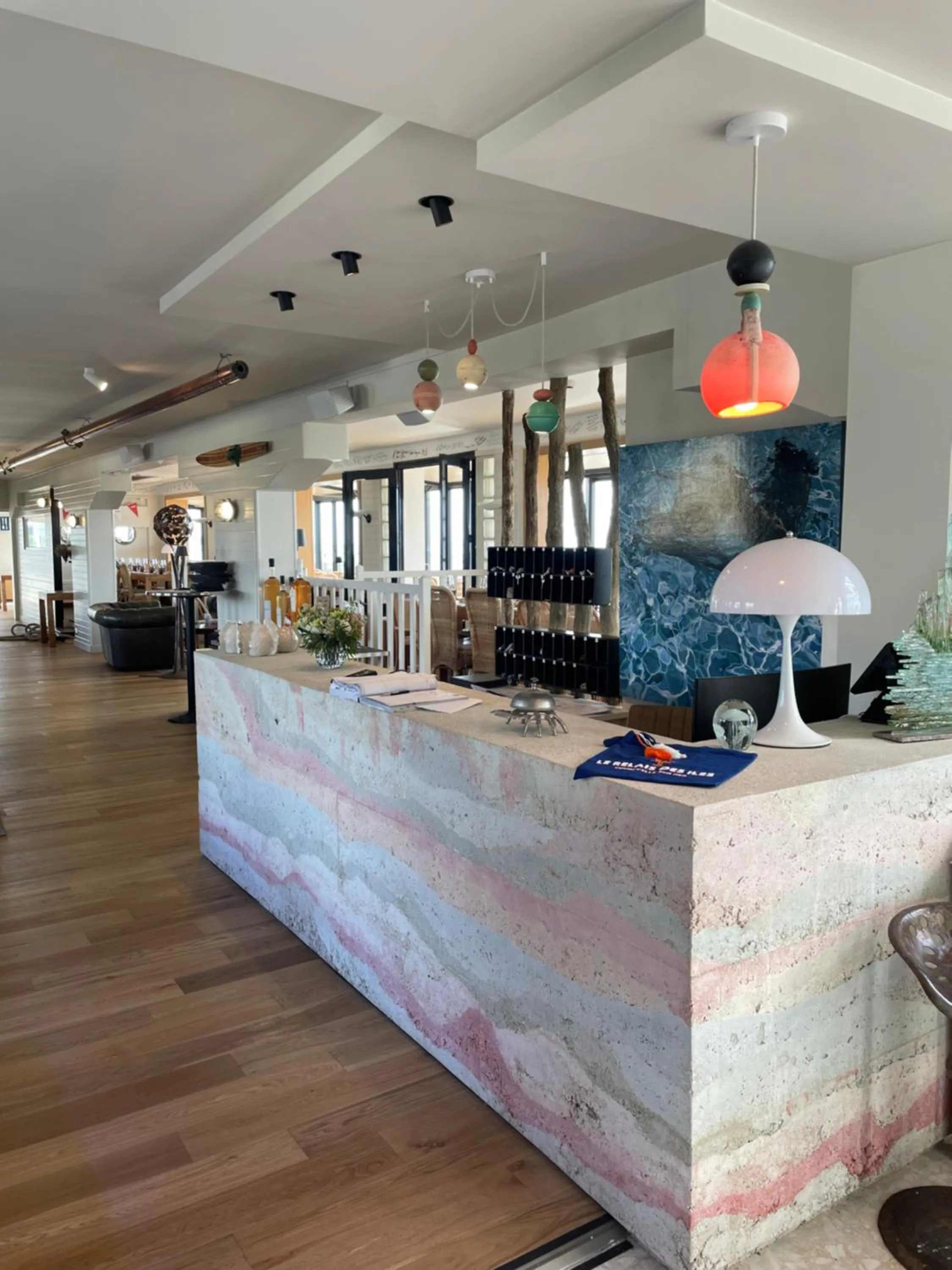 Lobby or reception in Le Relais des Iles