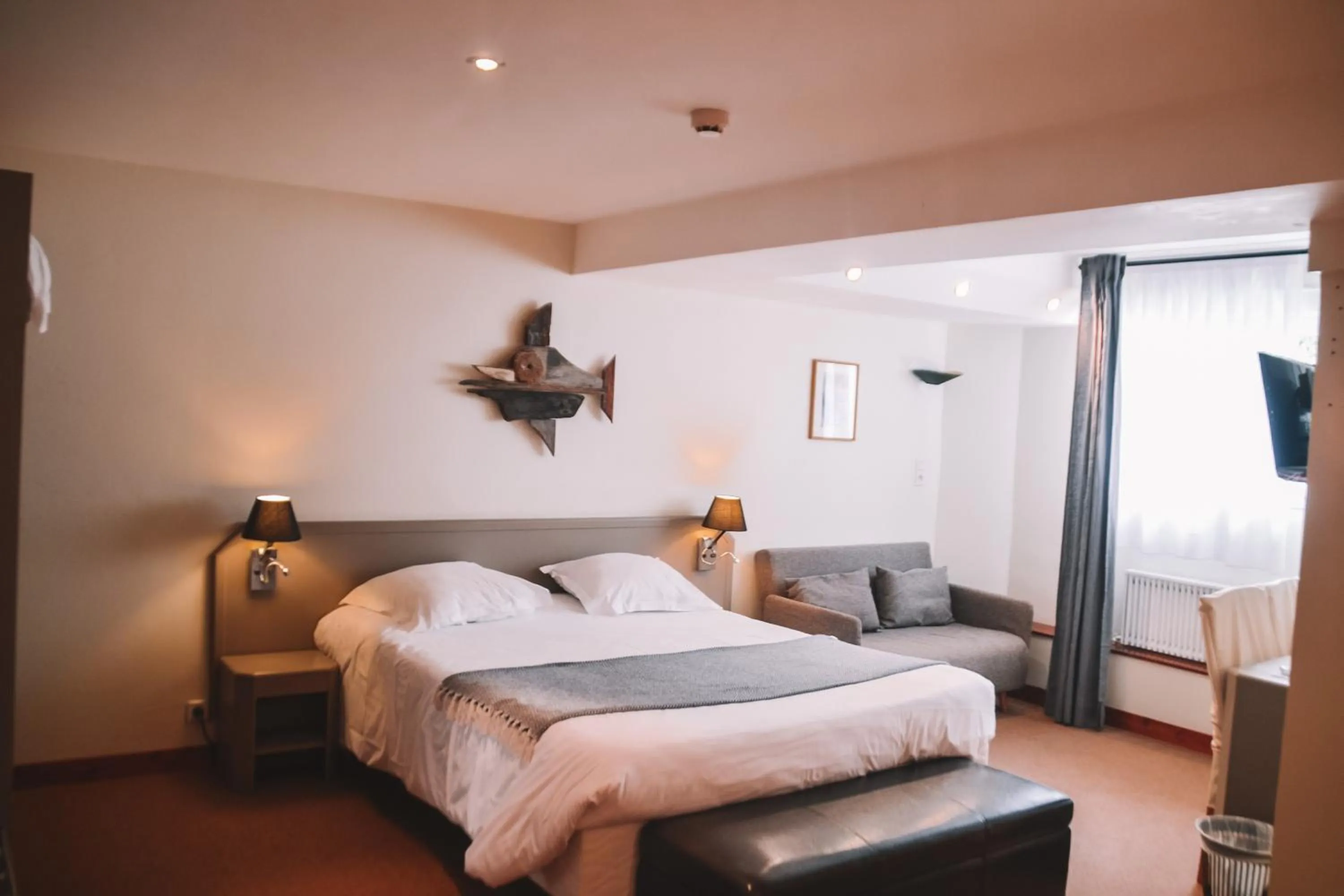 Bed in Le Relais des Iles