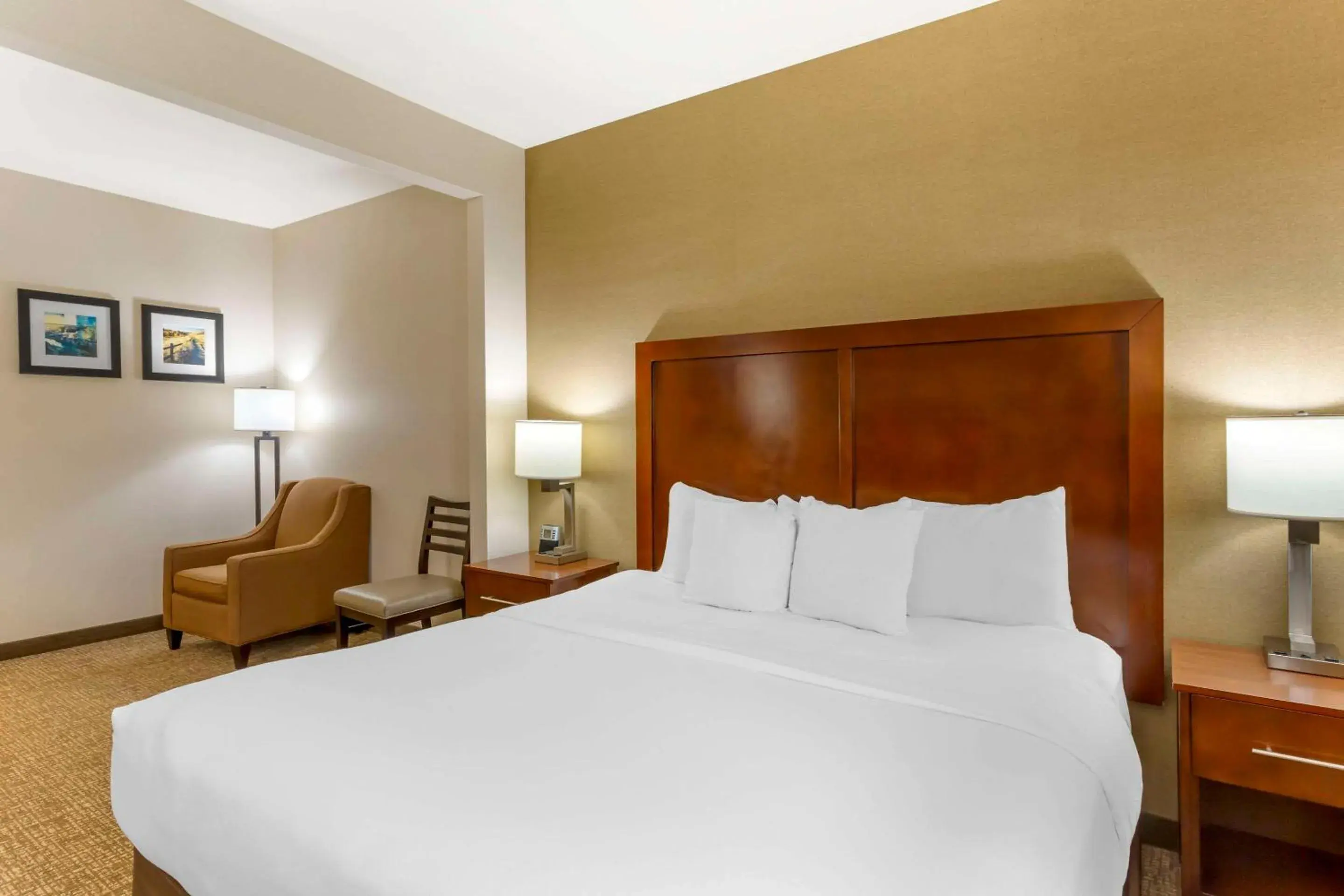 Bedroom, Bed in Comfort Inn & Suites Jerome - Twin Falls Bedroom, Bed in Comfort Inn & Suites Jerome - Twin Falls