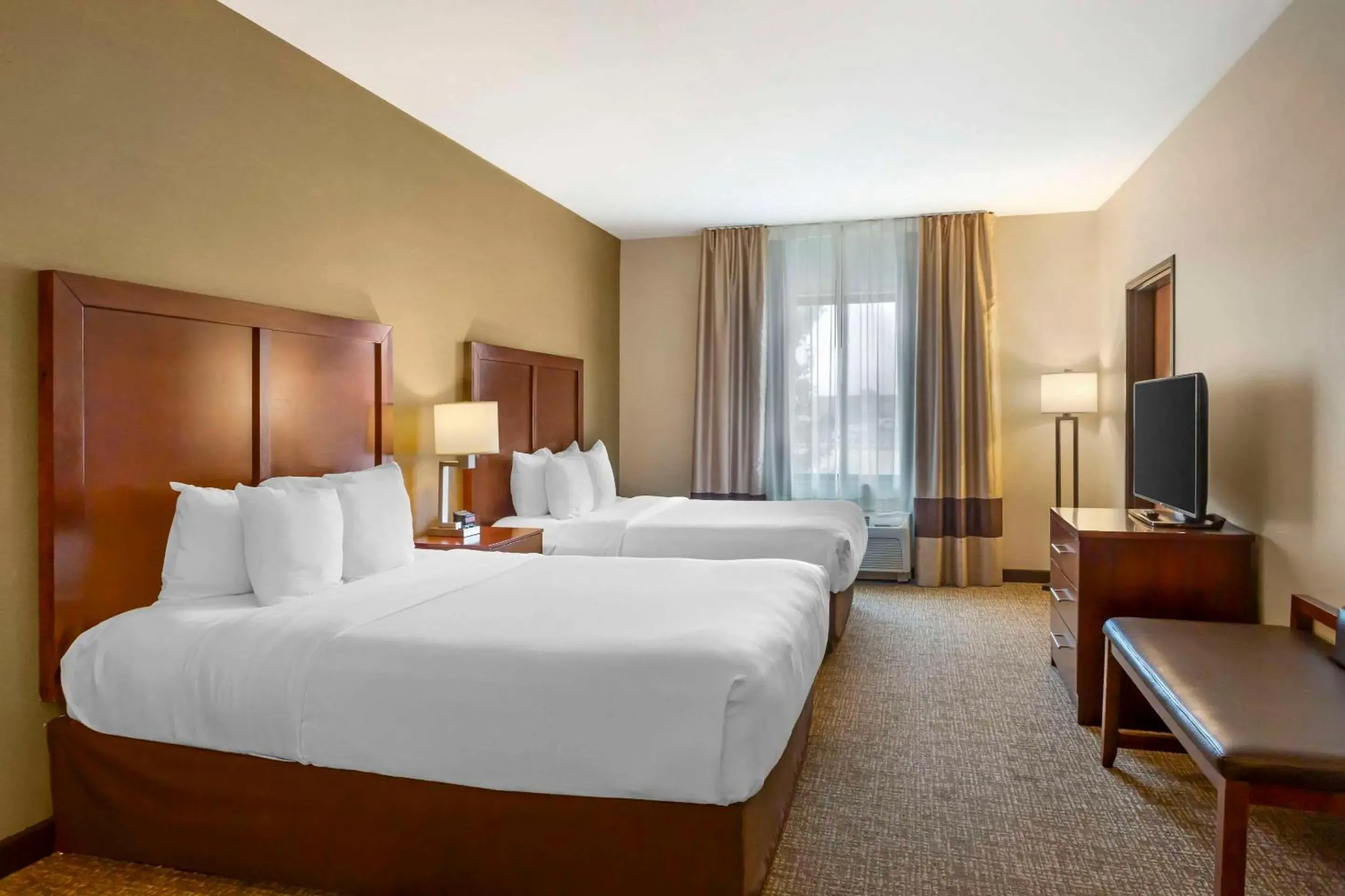 Bedroom, Bed in Comfort Inn & Suites Jerome - Twin Falls Bedroom, Bed in Comfort Inn & Suites Jerome - Twin Falls