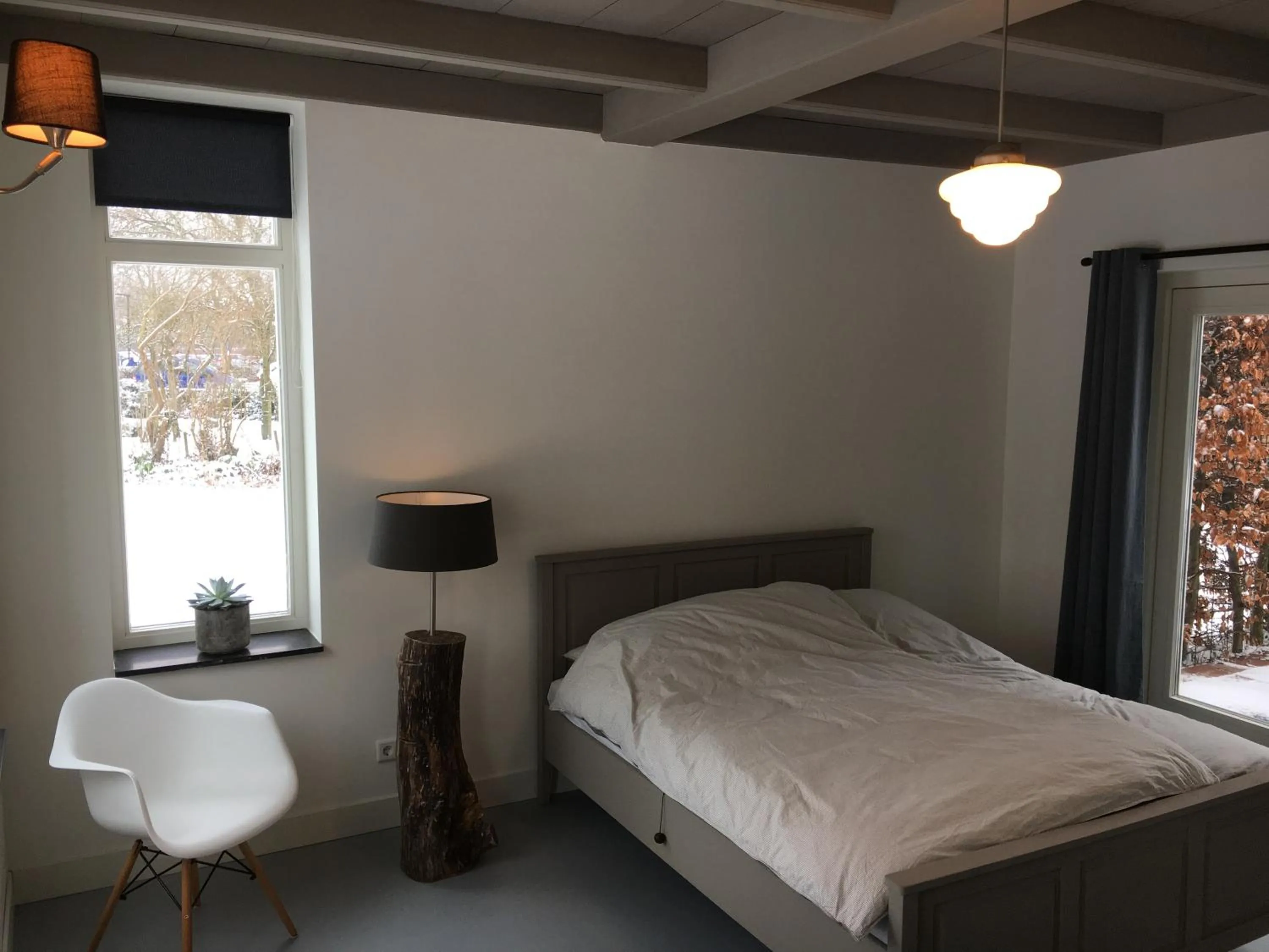 Bed in B&B Boerderij De Vaete - Duurzaam genieten in de zak van Zuid-Beveland