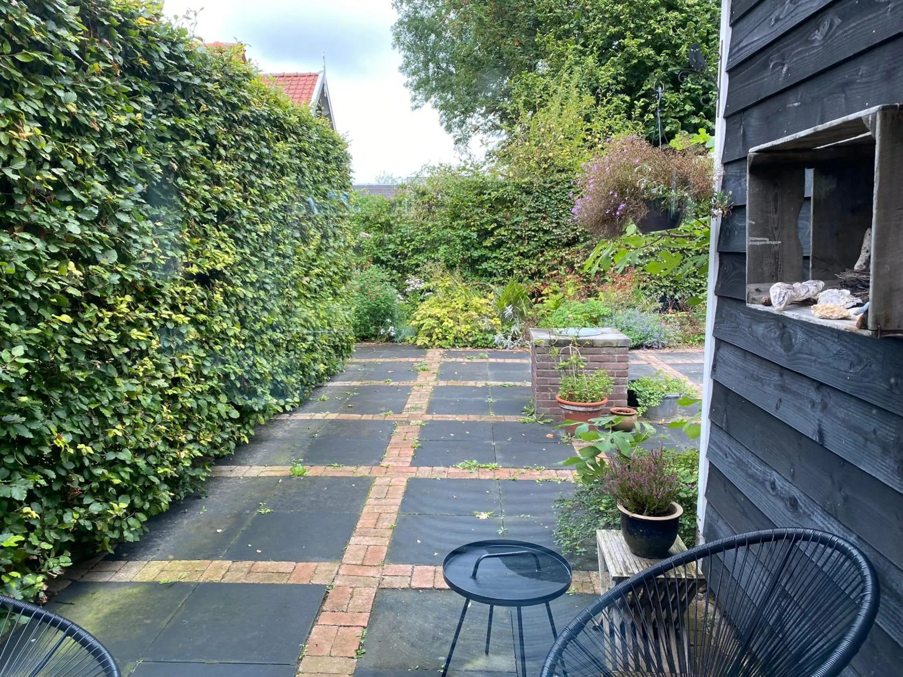 Patio in B&B Boerderij De Vaete - Duurzaam genieten in de zak van Zuid-Beveland