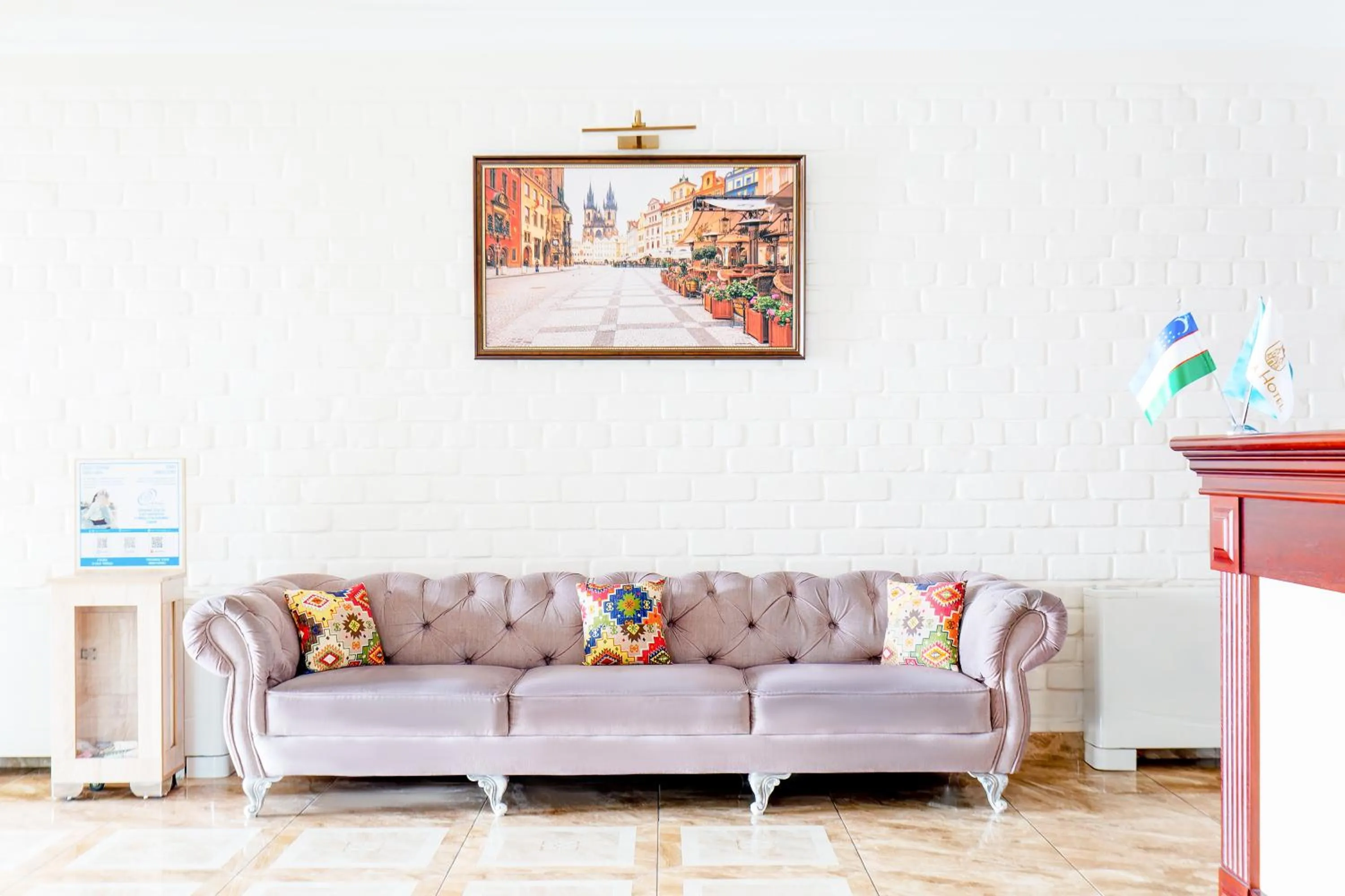 Lobby or reception in Praga Hotel