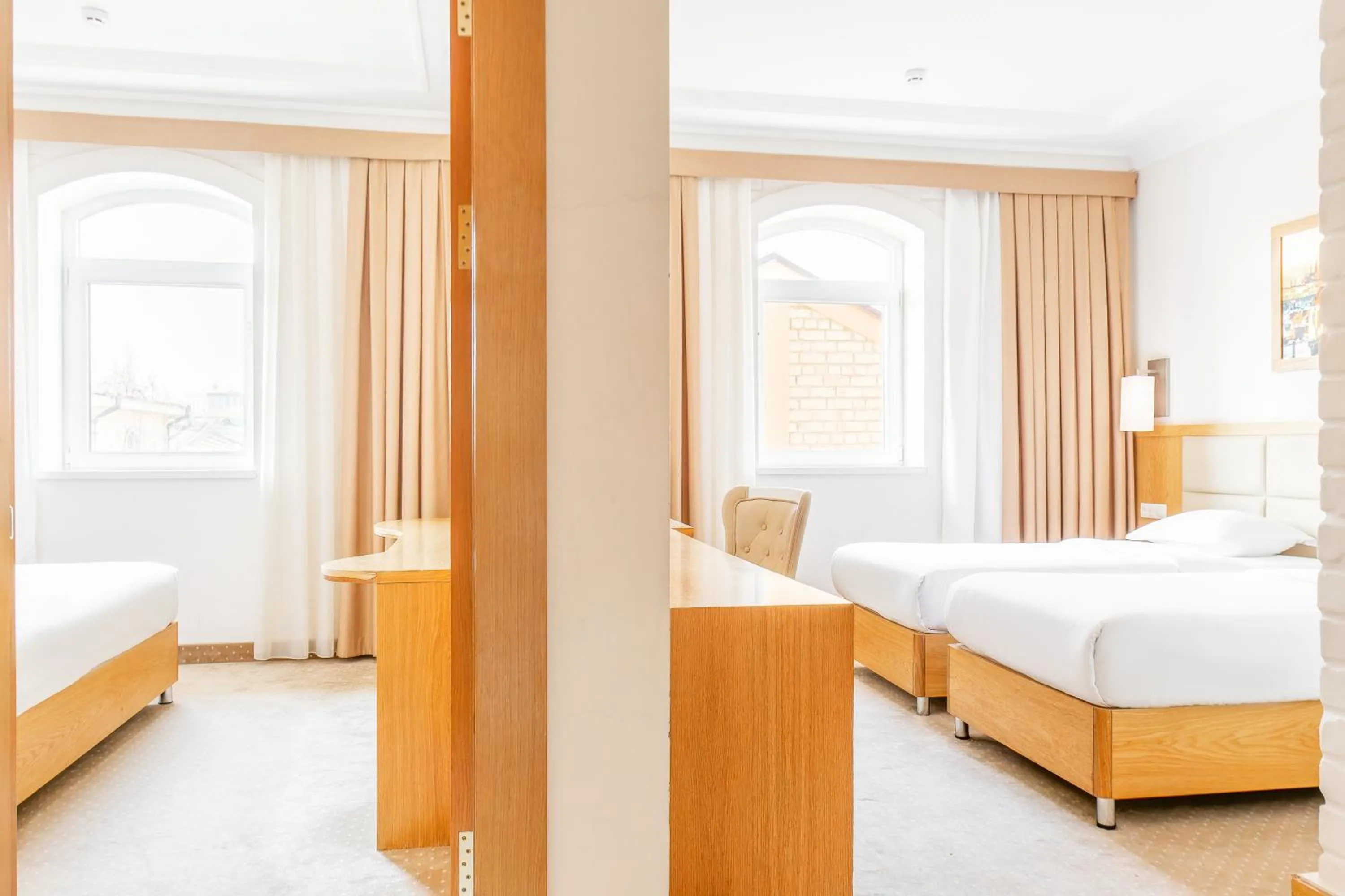 Photo of the whole room, Bed in Praga Hotel