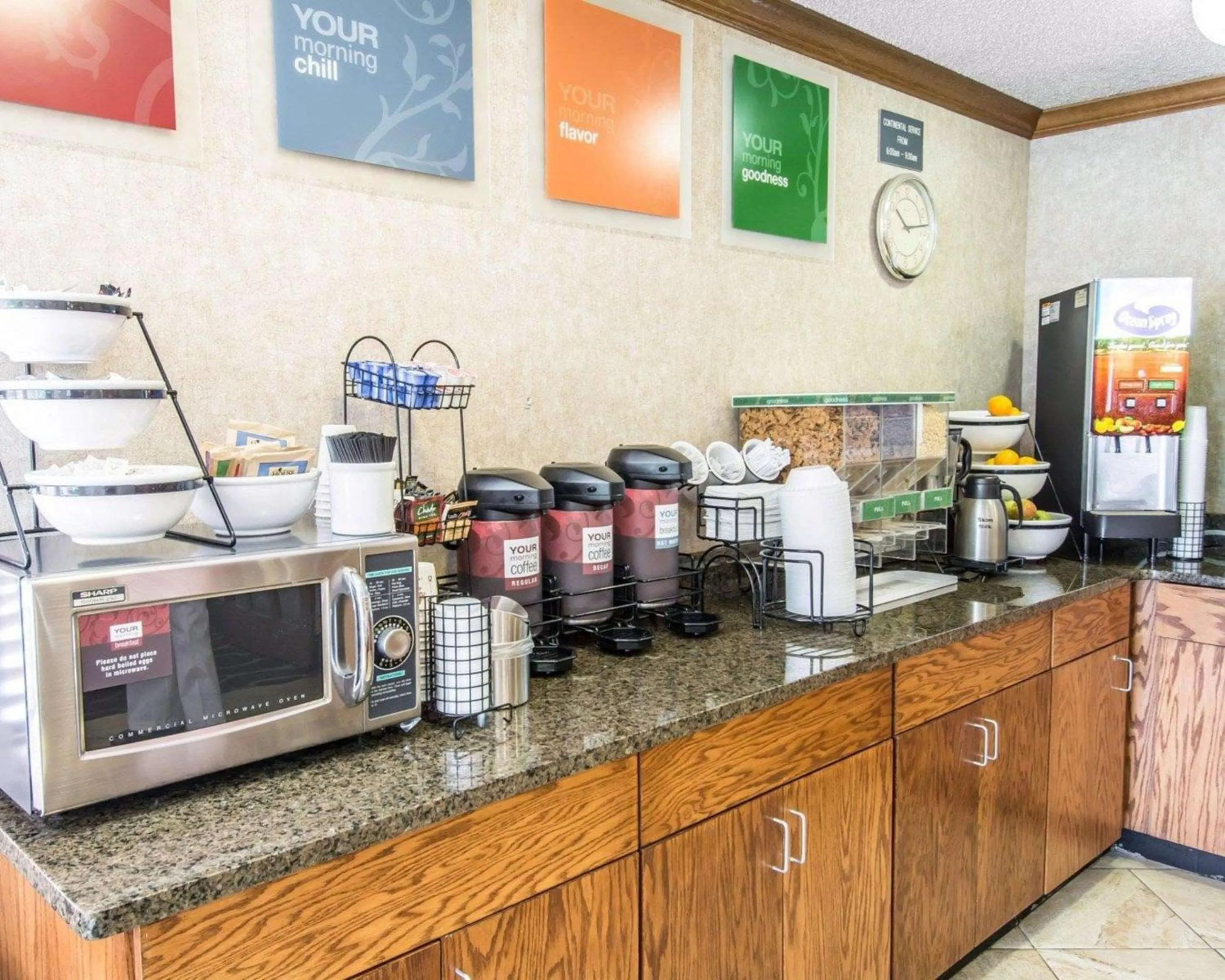 Restaurant/places to eat in Quality Inn Lewiston