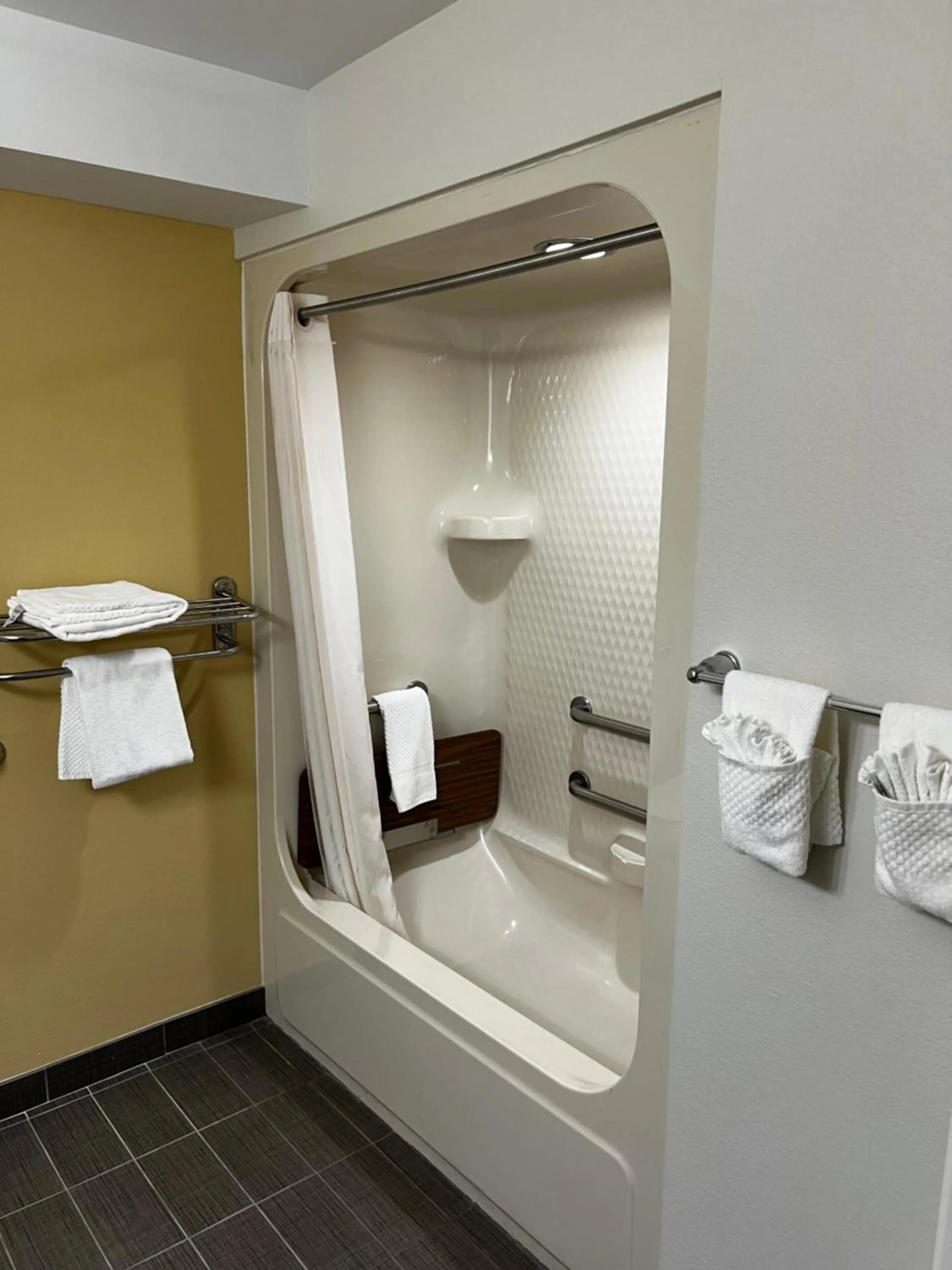 Bathroom in Sleep Inn Tinley Park I-80 near Amphitheatre-Convention Center