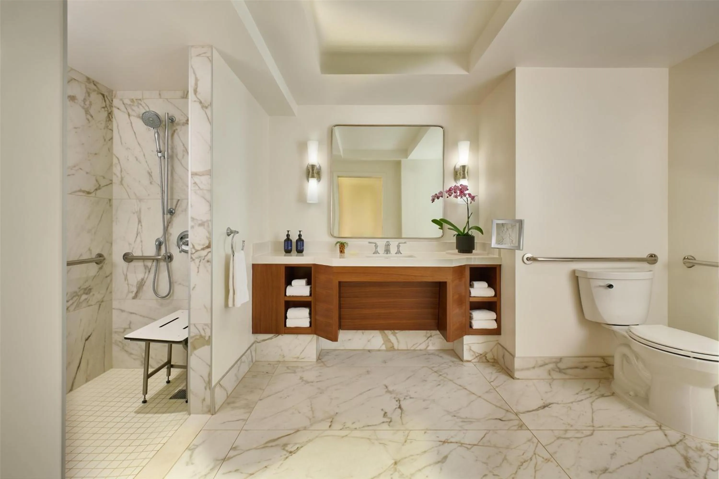 Bathroom in Grand Wailea Resort Hotel & Spa, A Waldorf Astoria Resort