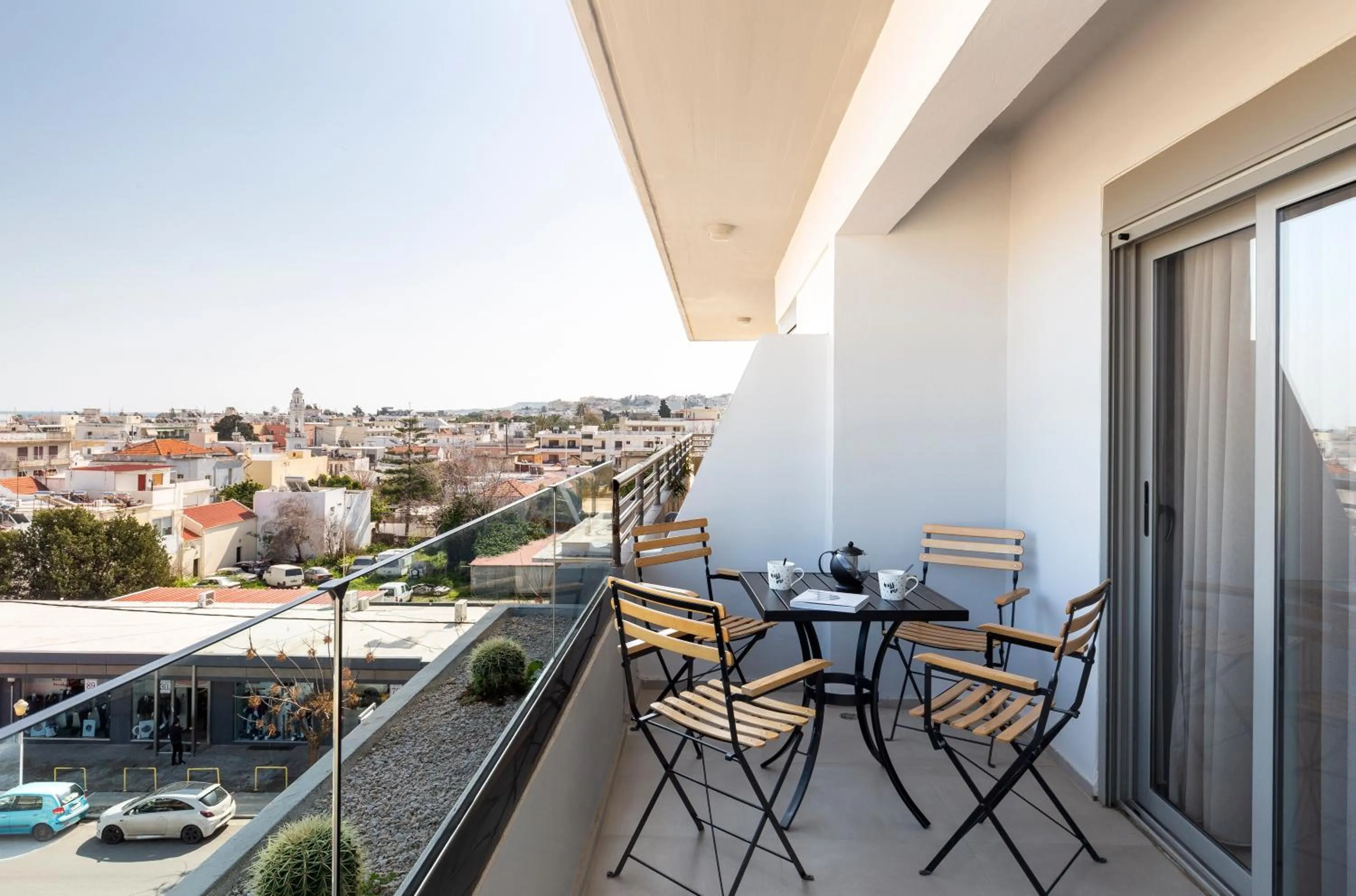 Balcony/Terrace in MIRAGE city APARTMENTS