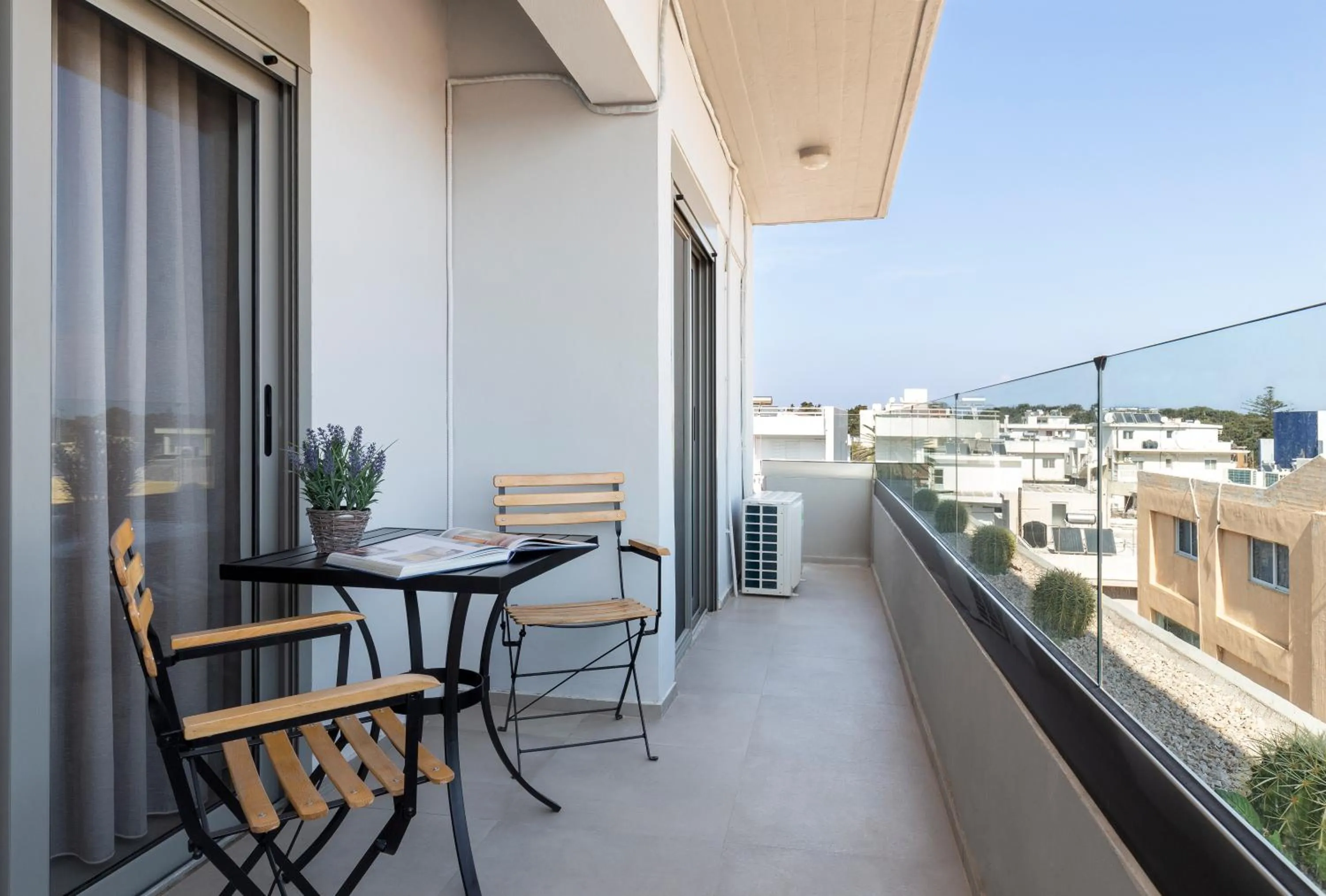 Balcony/Terrace in MIRAGE city APARTMENTS