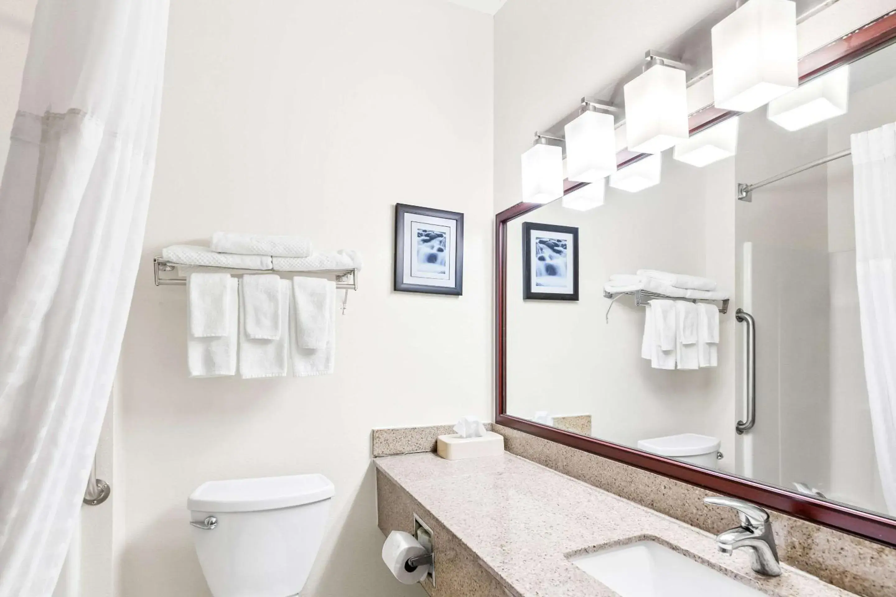 Bedroom in Quality Inn & Suites Springfield Southwest near I-72 Bedroom in Quality Inn & Suites Springfield Southwest near I-72