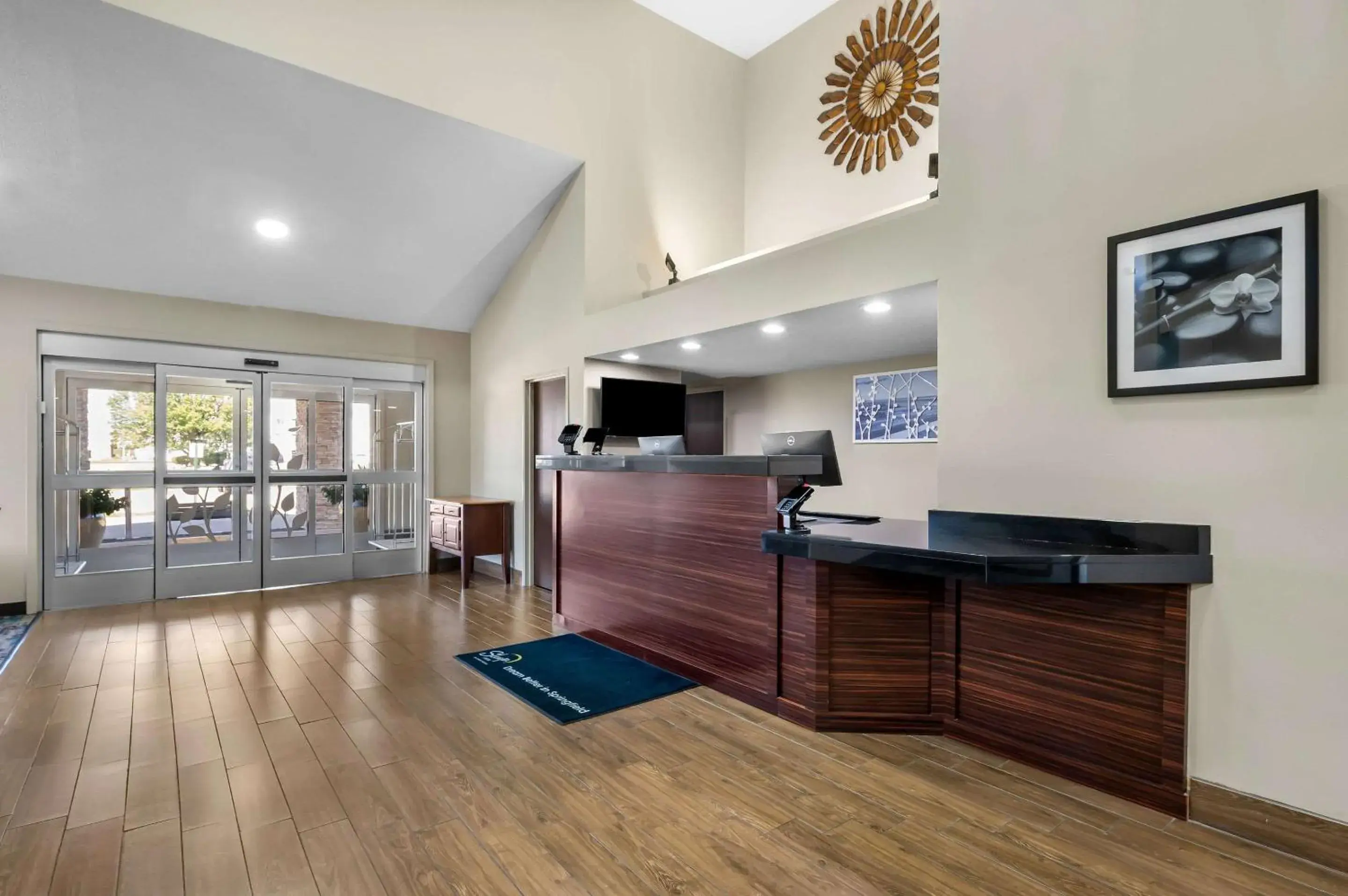 Lobby or reception in Sleep Inn Springfield West Lobby or reception in Sleep Inn Springfield West