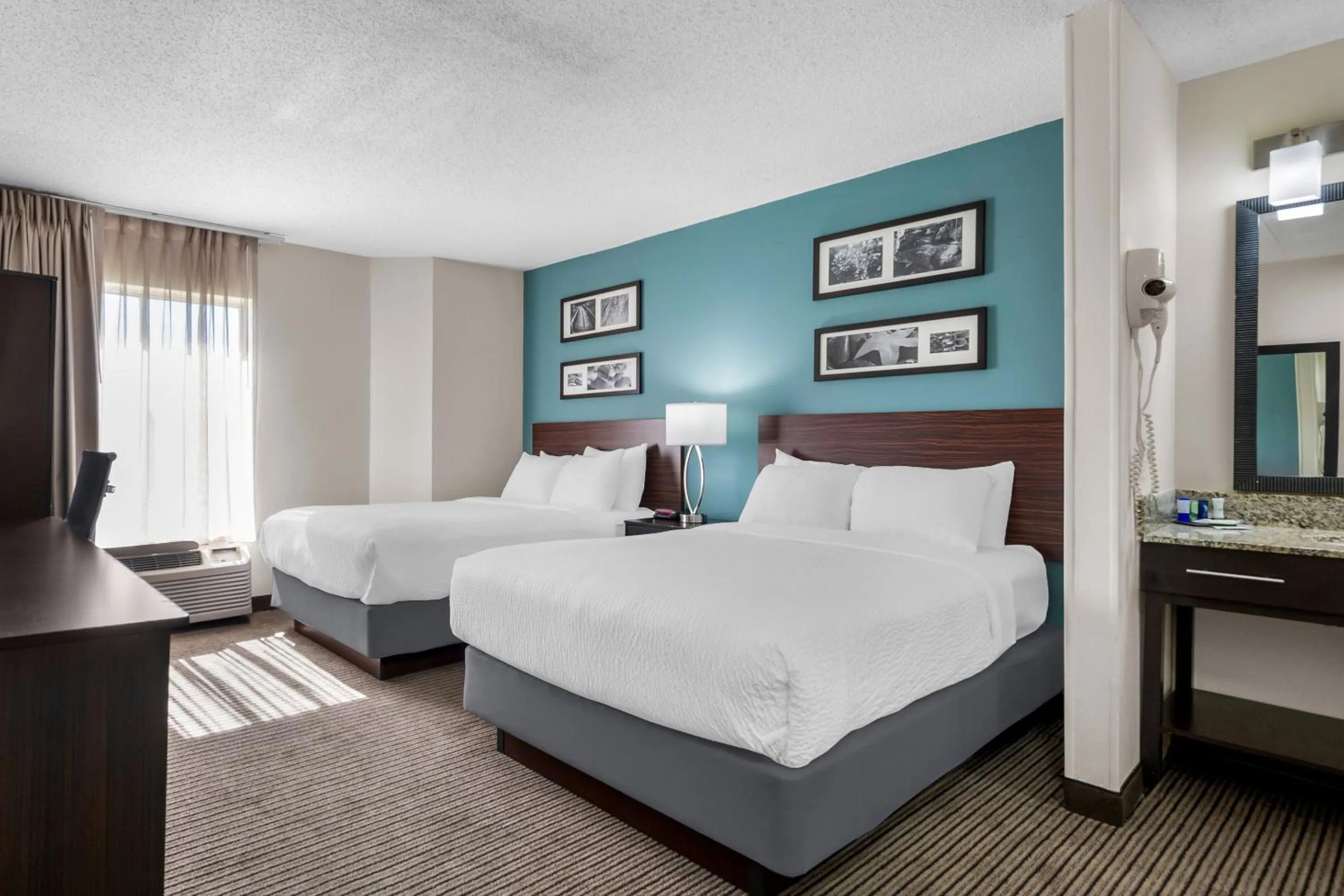 Bed in Sleep Inn Springfield West