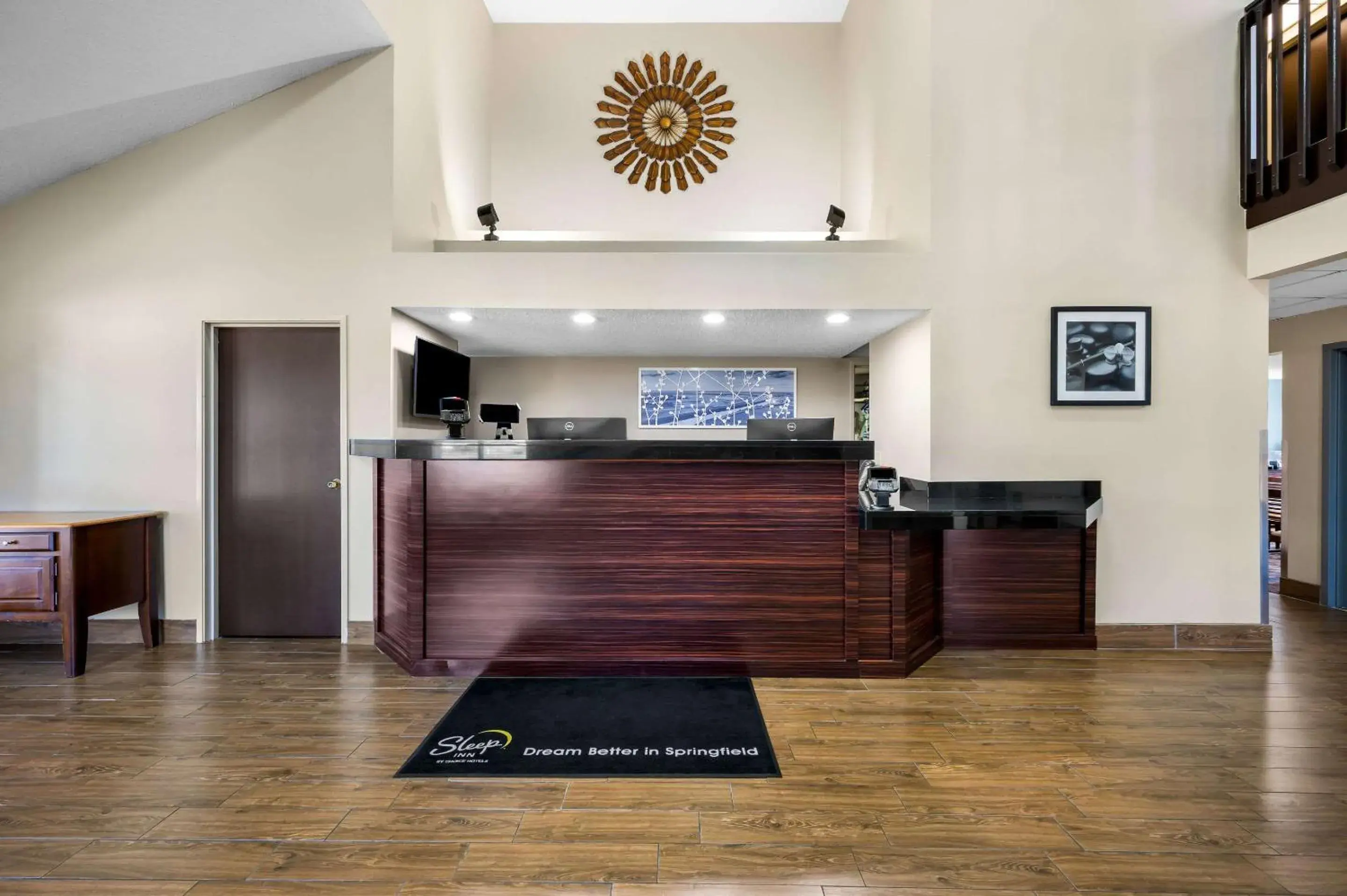 Lobby or reception in Sleep Inn Springfield West Lobby or reception in Sleep Inn Springfield West