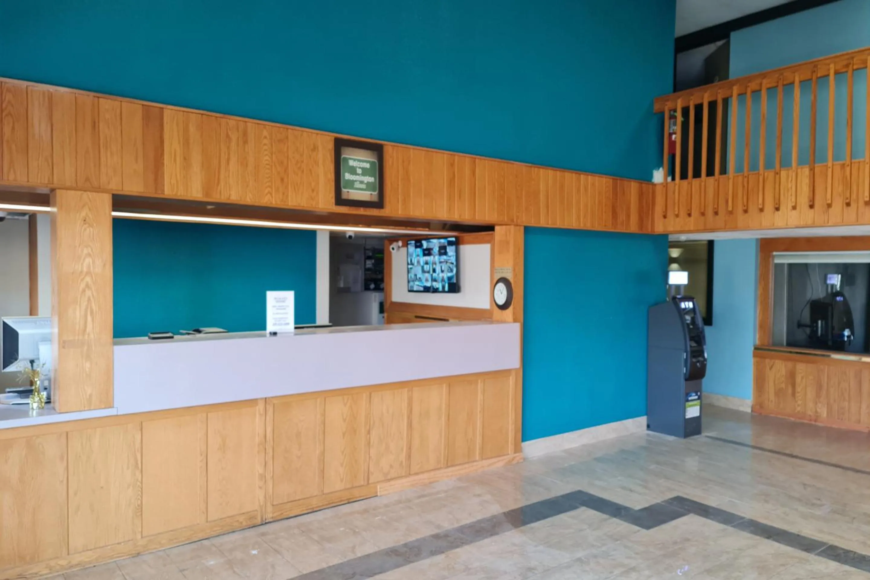 Lobby or reception in Rodeway Inn