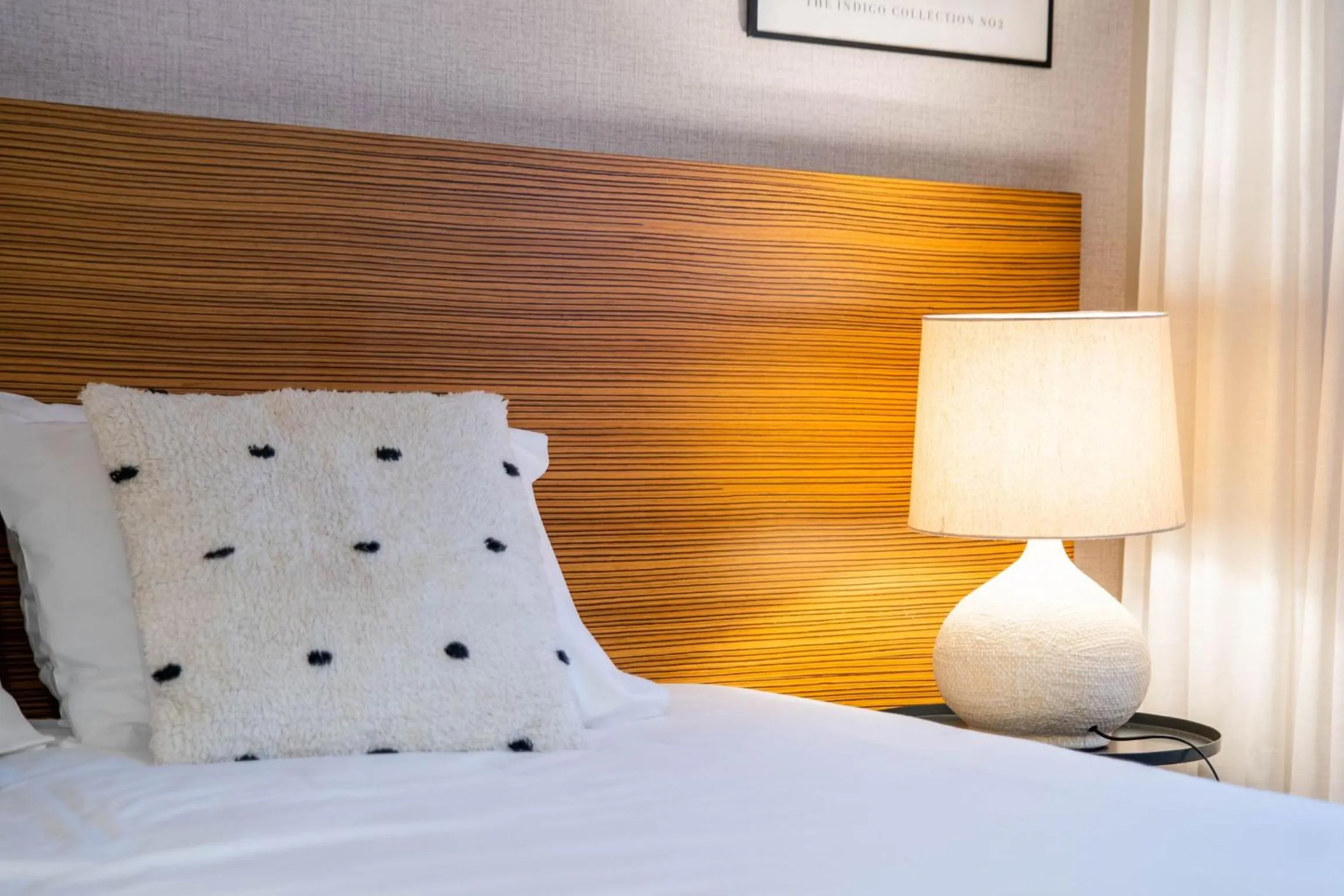 Bed in Firmeza388 Charming Flats - Comfort & Privacy with 2 Bedrooms