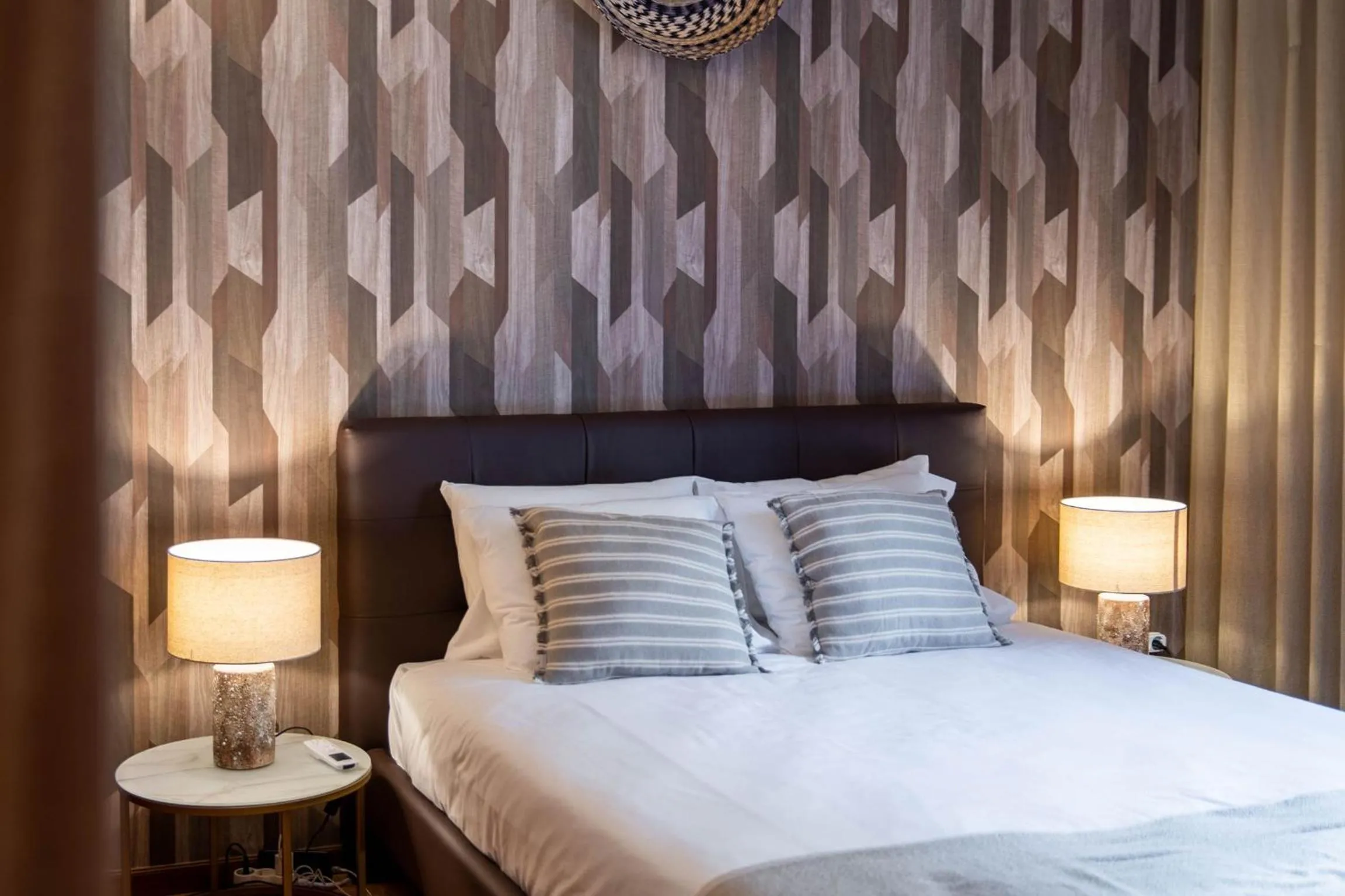 Bed in Firmeza388 Charming Flats - Comfort & Privacy with 2 Bedrooms