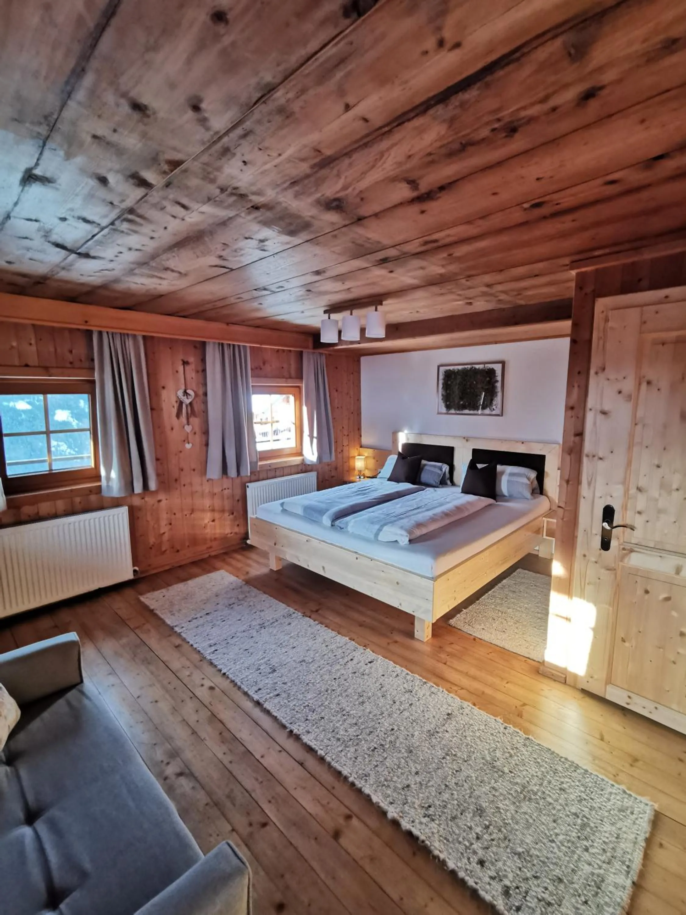 Photo of the whole room, Bed in Ferienhaus Innerkienzerhof - Urlaub am Bauernhof