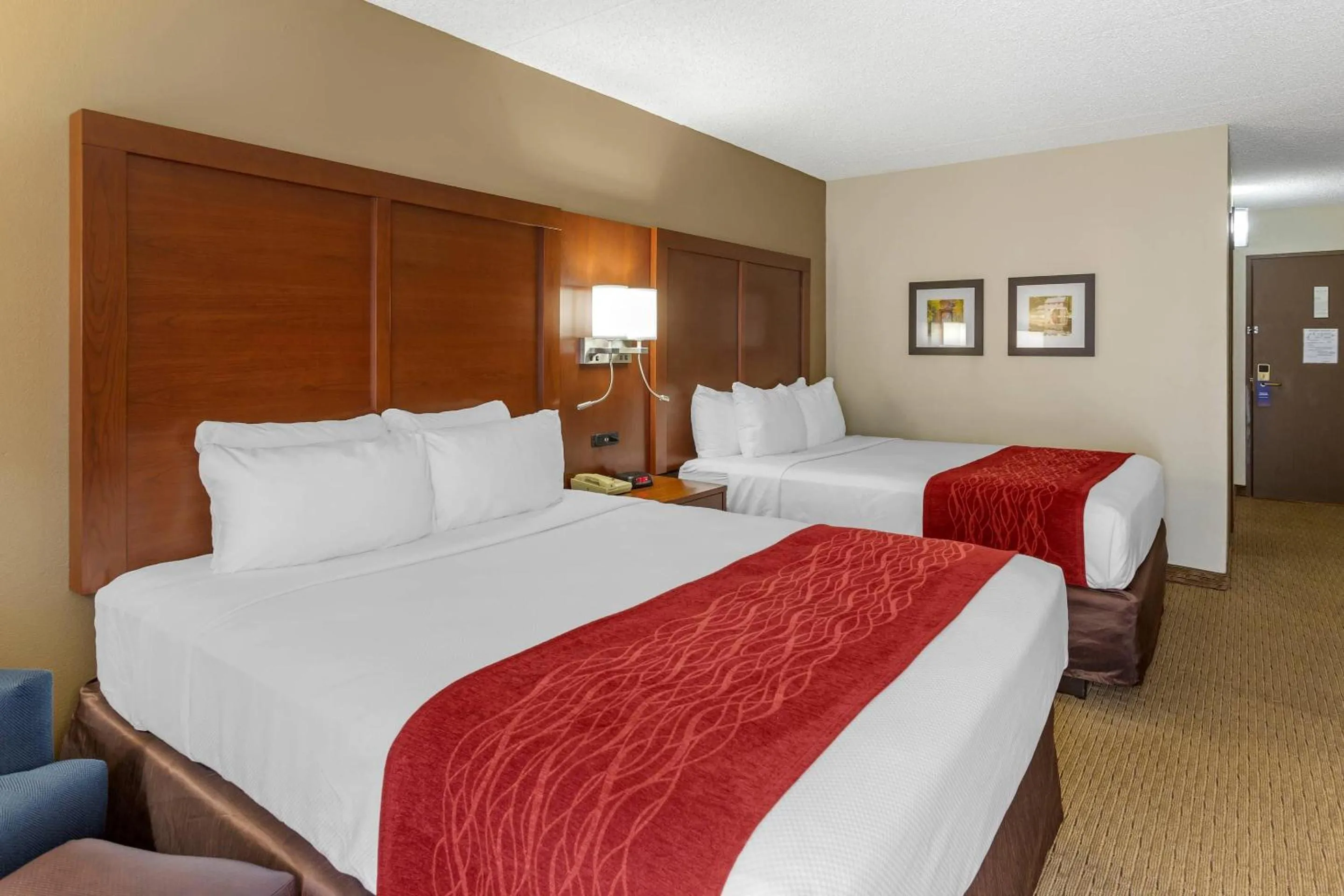 Bedroom in Comfort Inn & Suites Rochelle - DeKalb