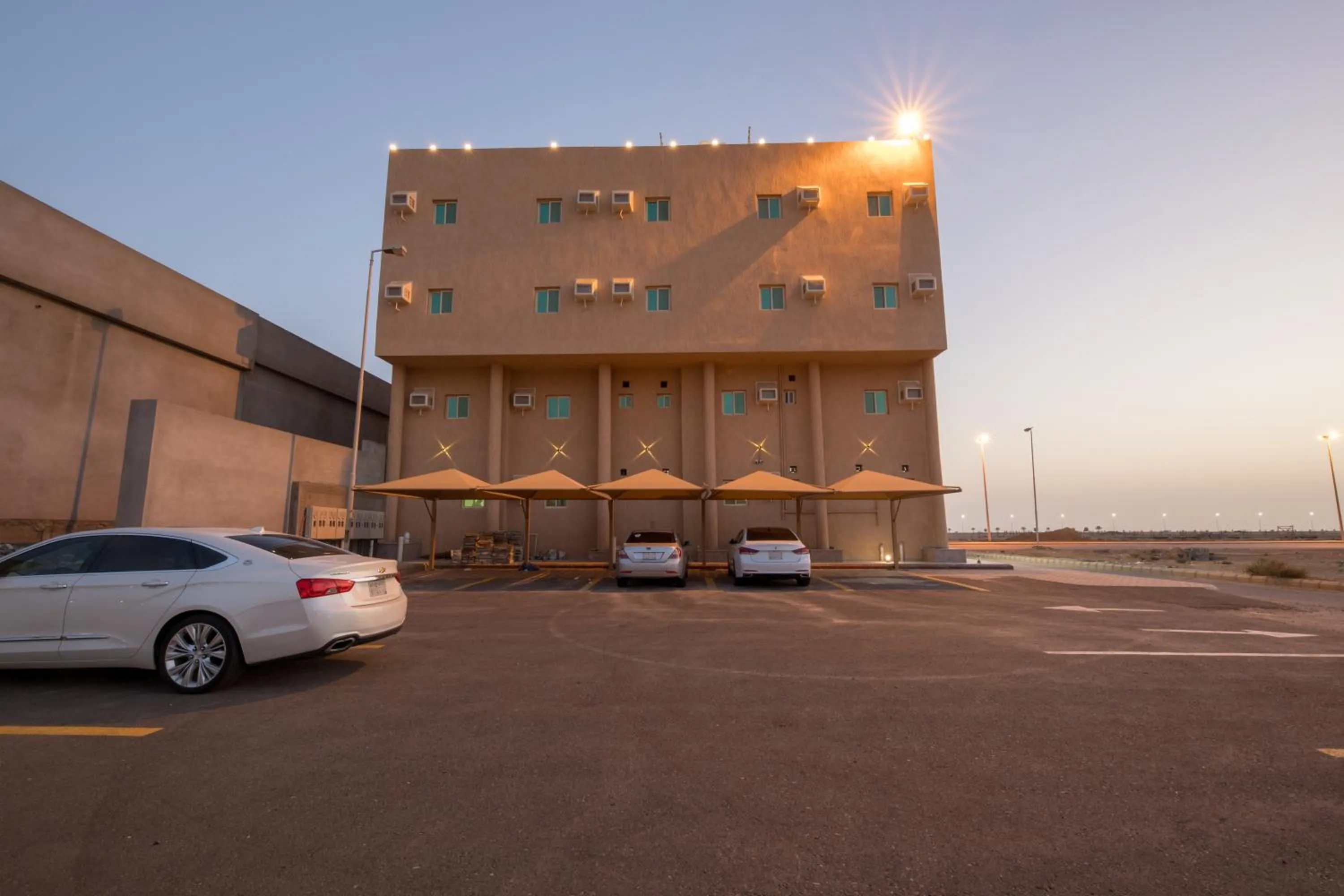 Property building in شاطئ الياسمين للشقق الفندقية