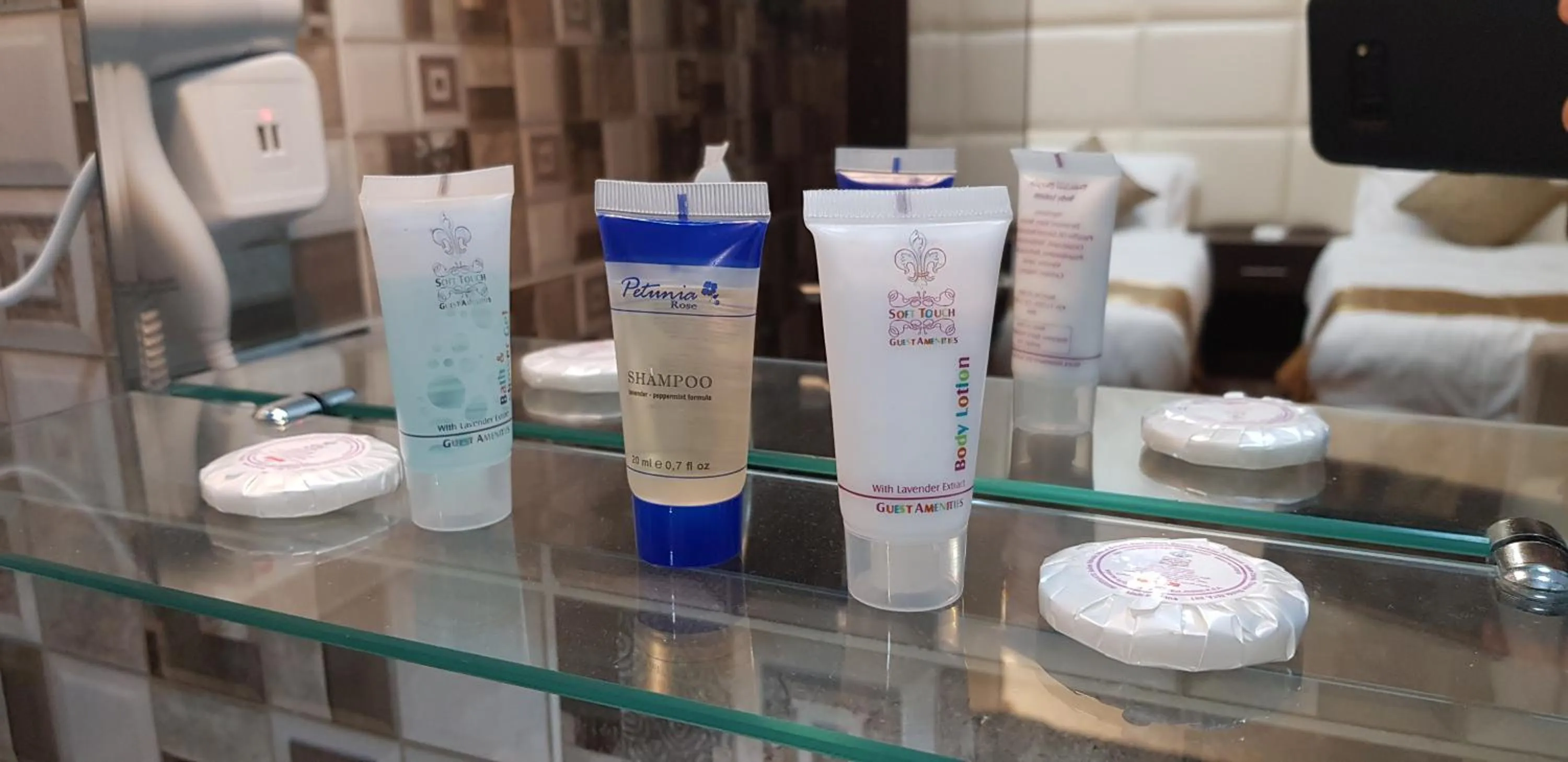 Bathroom in شاطئ الياسمين للشقق الفندقية