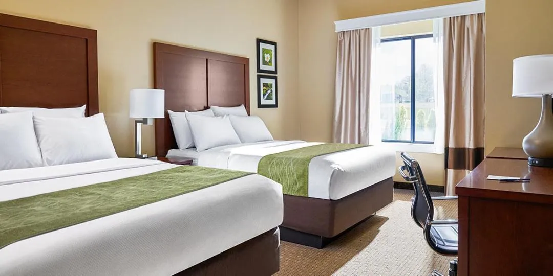 Bed in Comfort Inn Romeoville - Bolingbrook