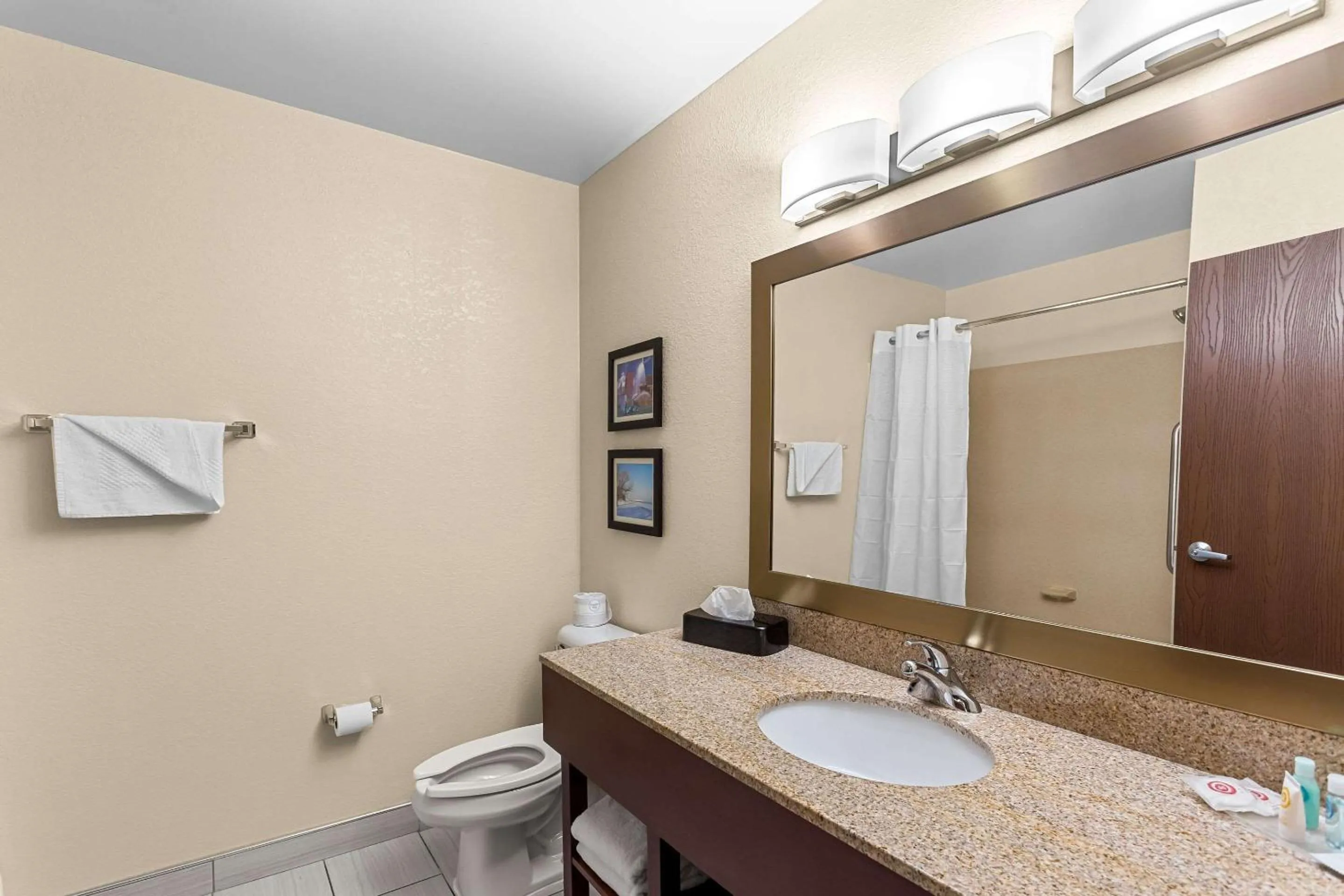 Bedroom in Comfort Suites Grayslake near Libertyville North