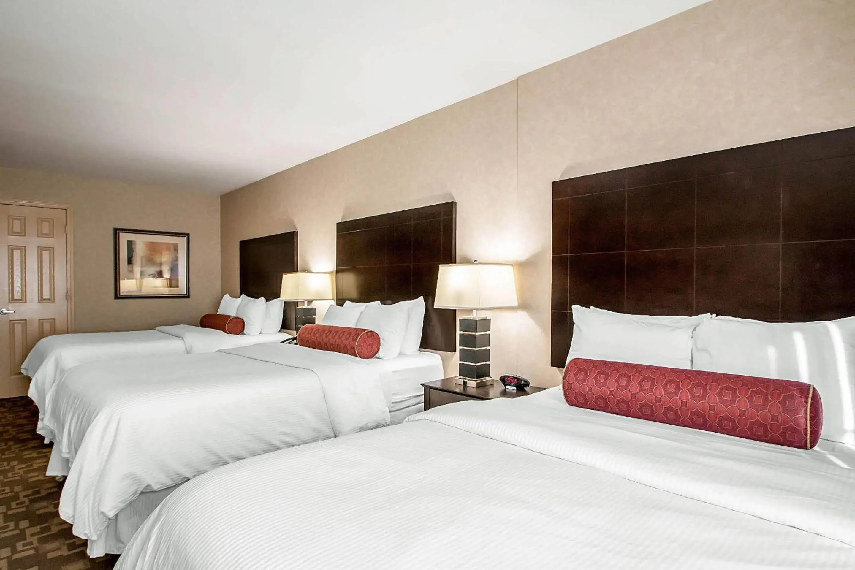 Bedroom, Bed in Clarion Inn Elmhurst - Oak Brook near I-88, I-290, I-294 Bedroom, Bed in Clarion Inn Elmhurst - Oak Brook near I-88, I-290, I-294