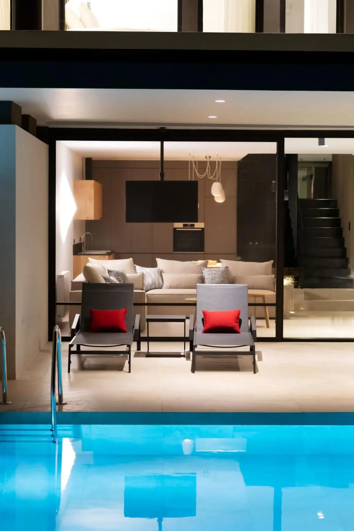 Balcony/Terrace in Amantes Villas and Suites