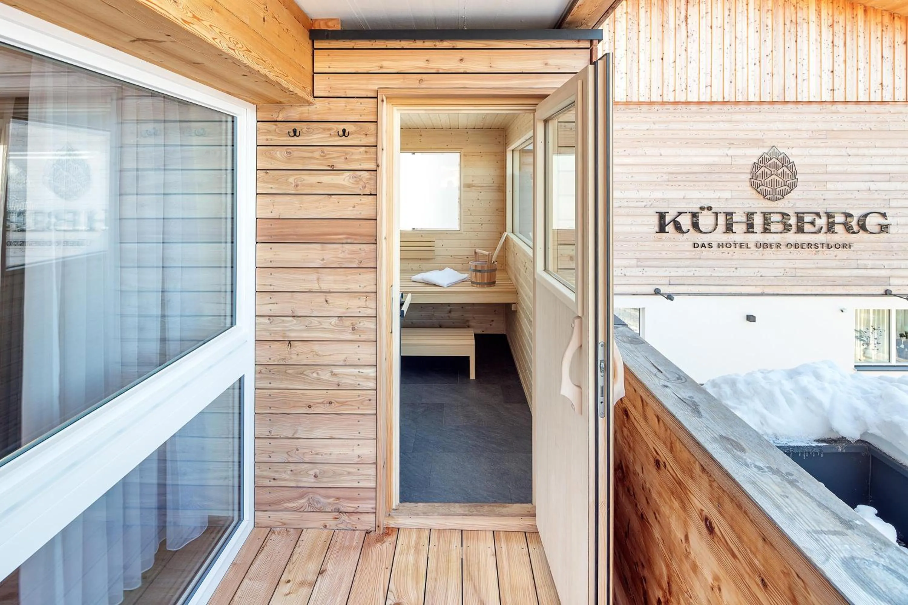 Sauna in Hotel Kühberg