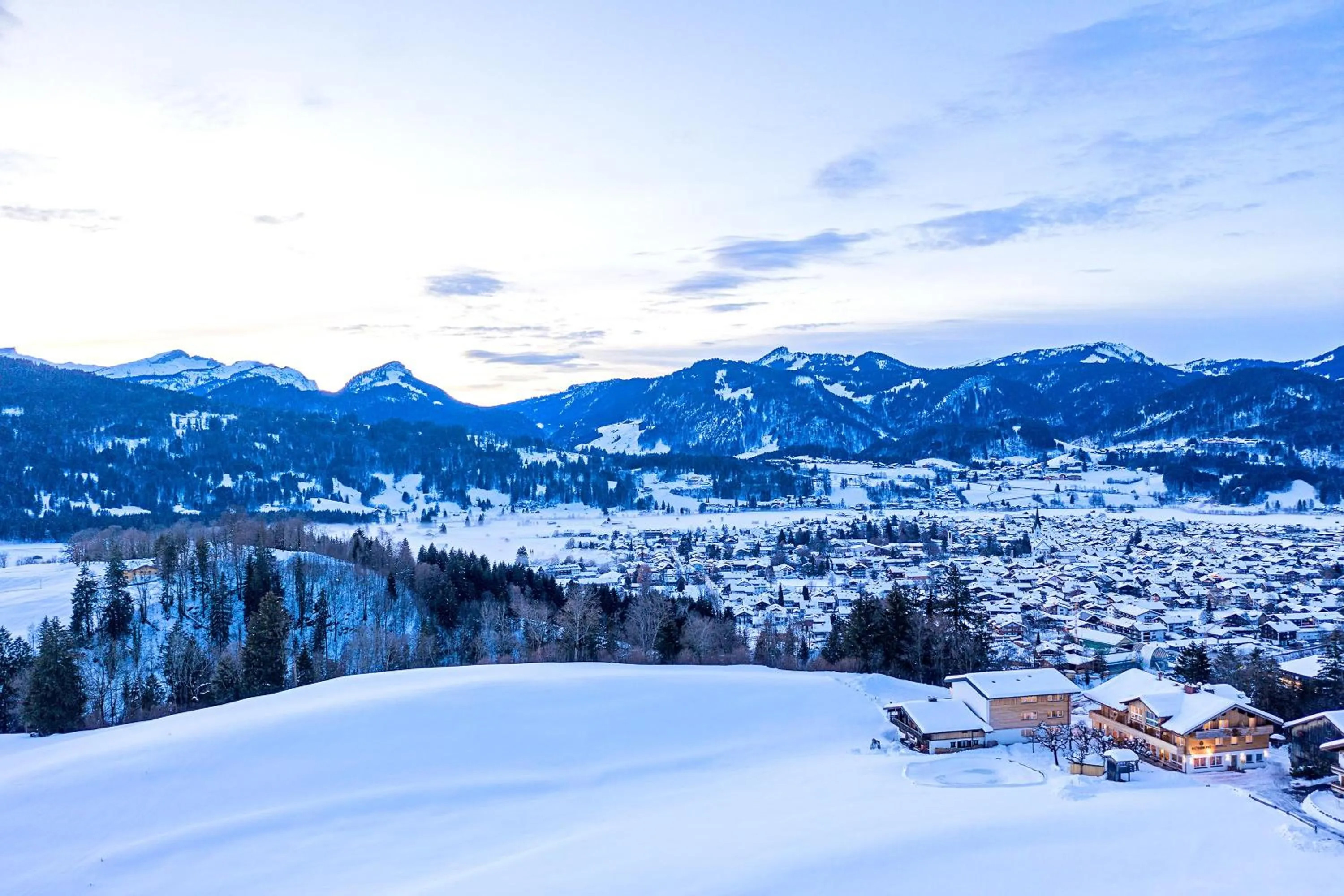 Natural landscape in Hotel Kühberg
