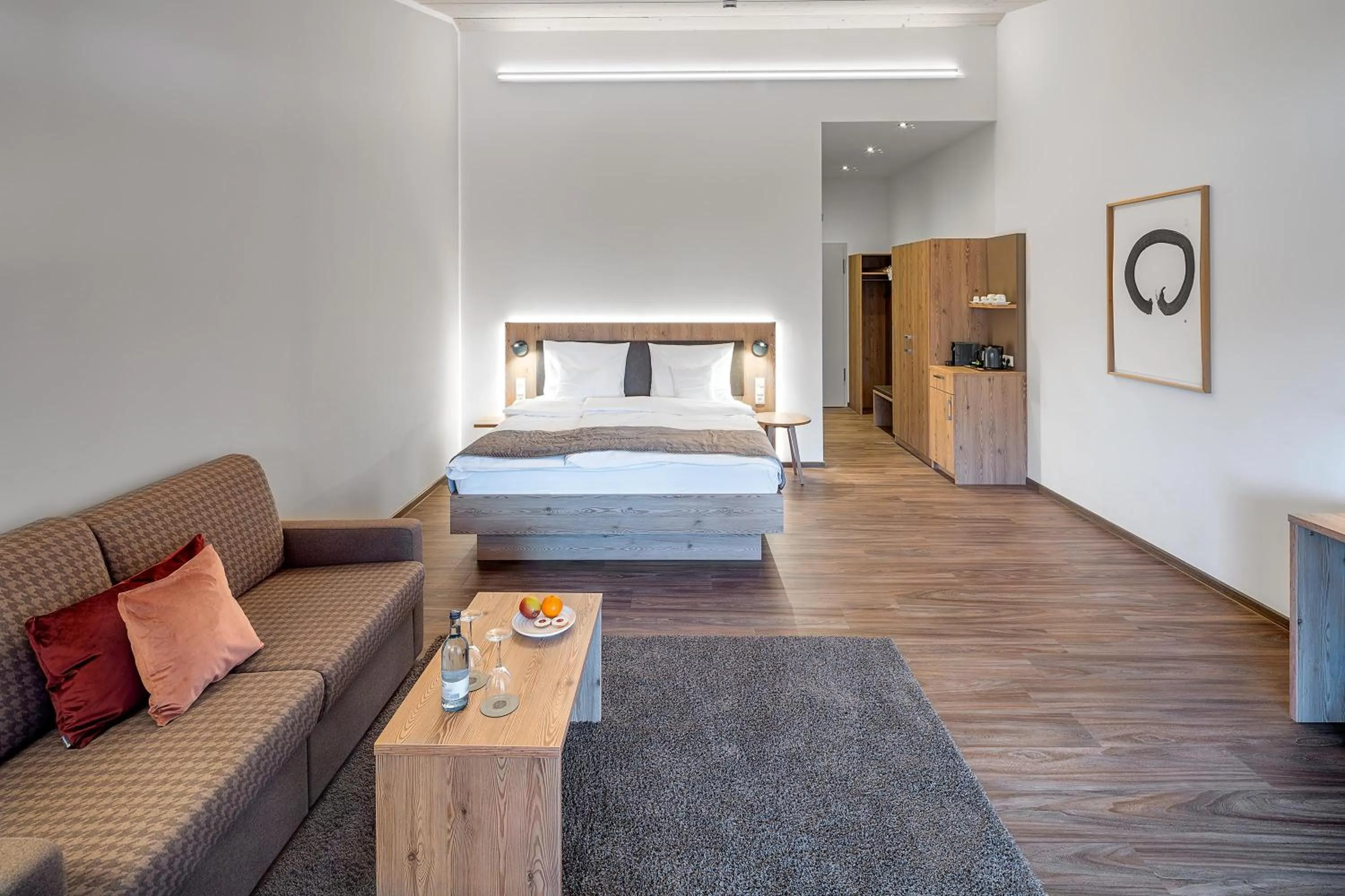 Bed in Hotel Kühberg