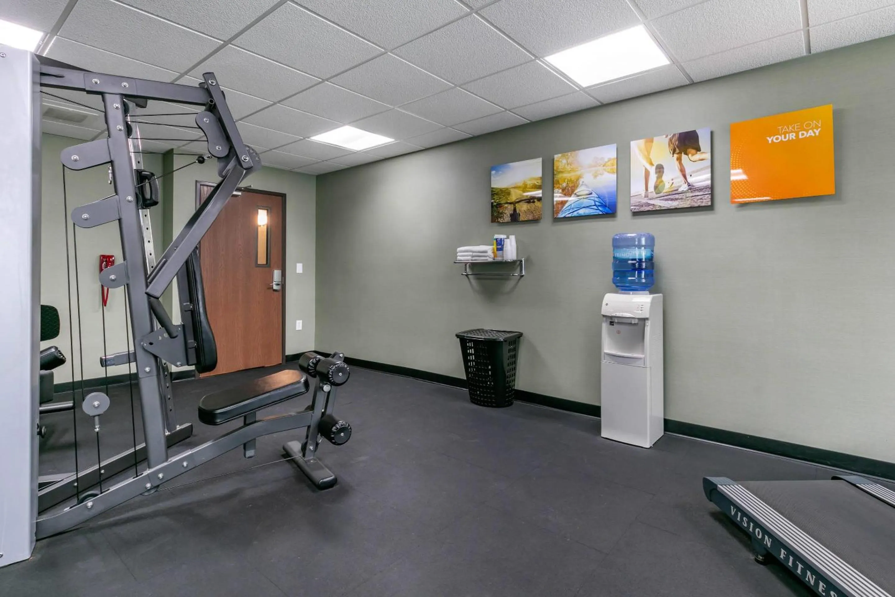 Fitness centre/facilities in Comfort Inn & Suites Marion I-57