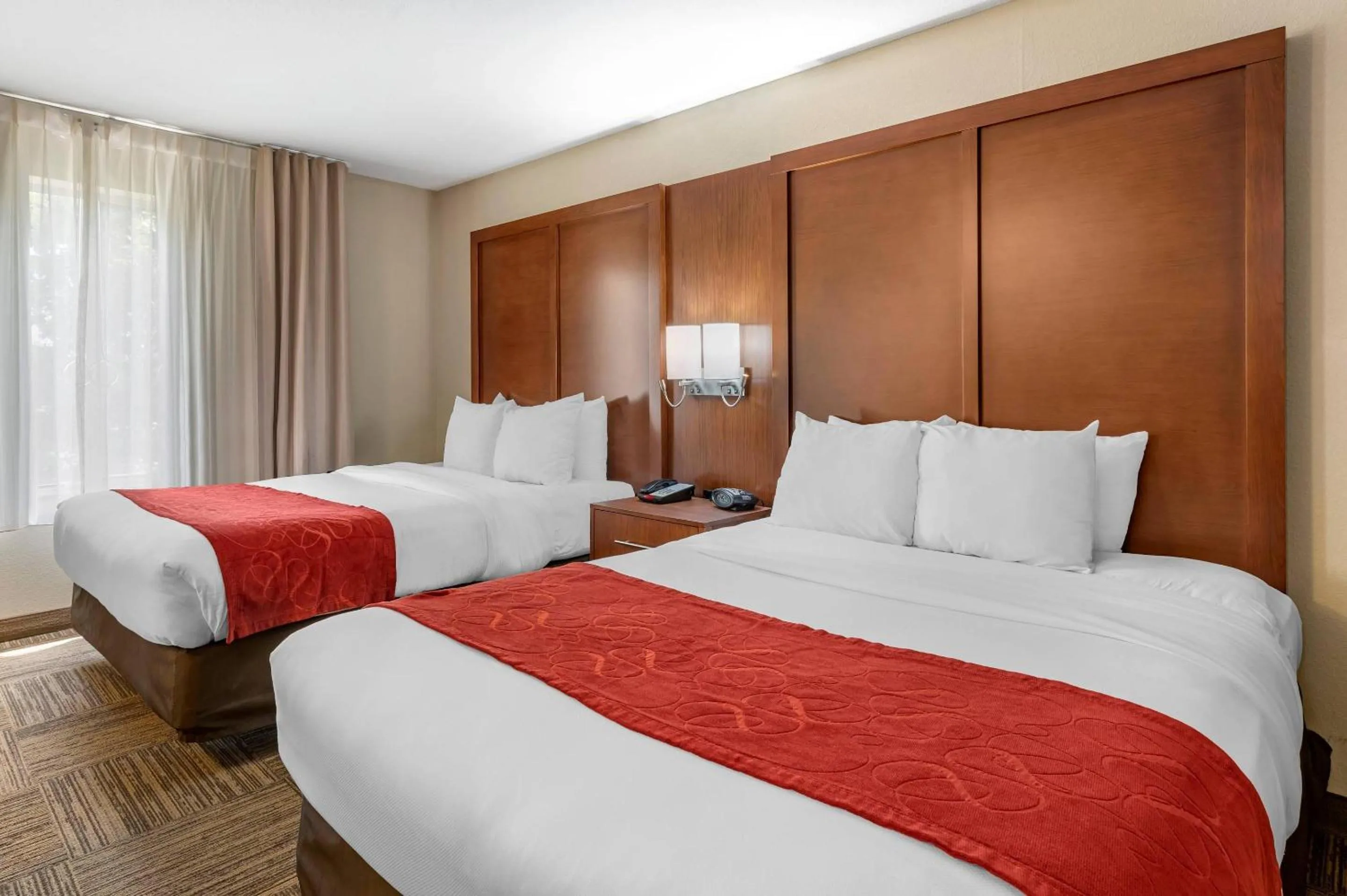 Bedroom, Bed in Comfort Suites Urbana Champaign, University Area