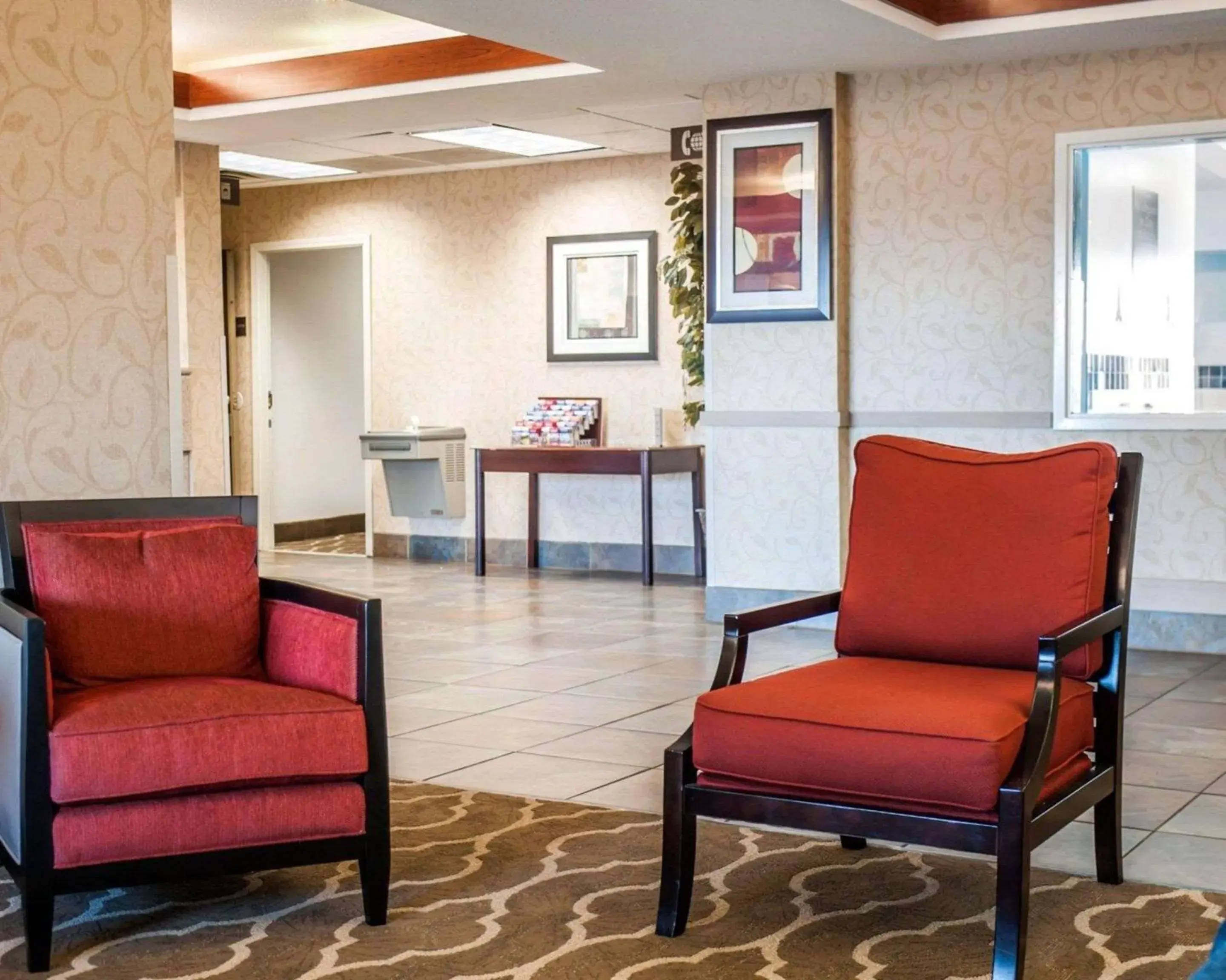 Lobby or reception in Quality Inn & Suites near St Louis and I-255 Lobby or reception in Quality Inn & Suites near St Louis and I-255