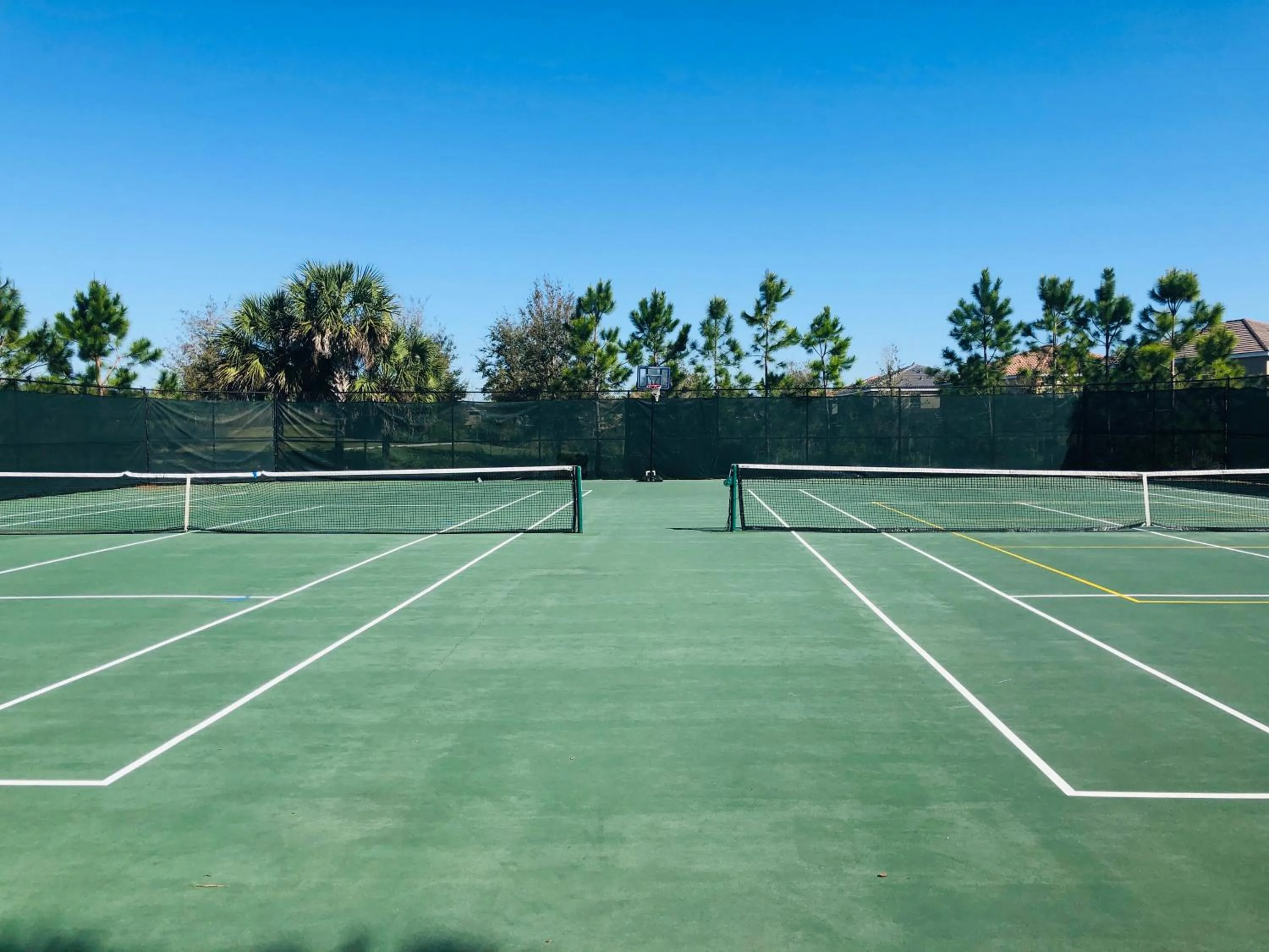 Tennis court in Solterra Resort 11 Bed 9 baths