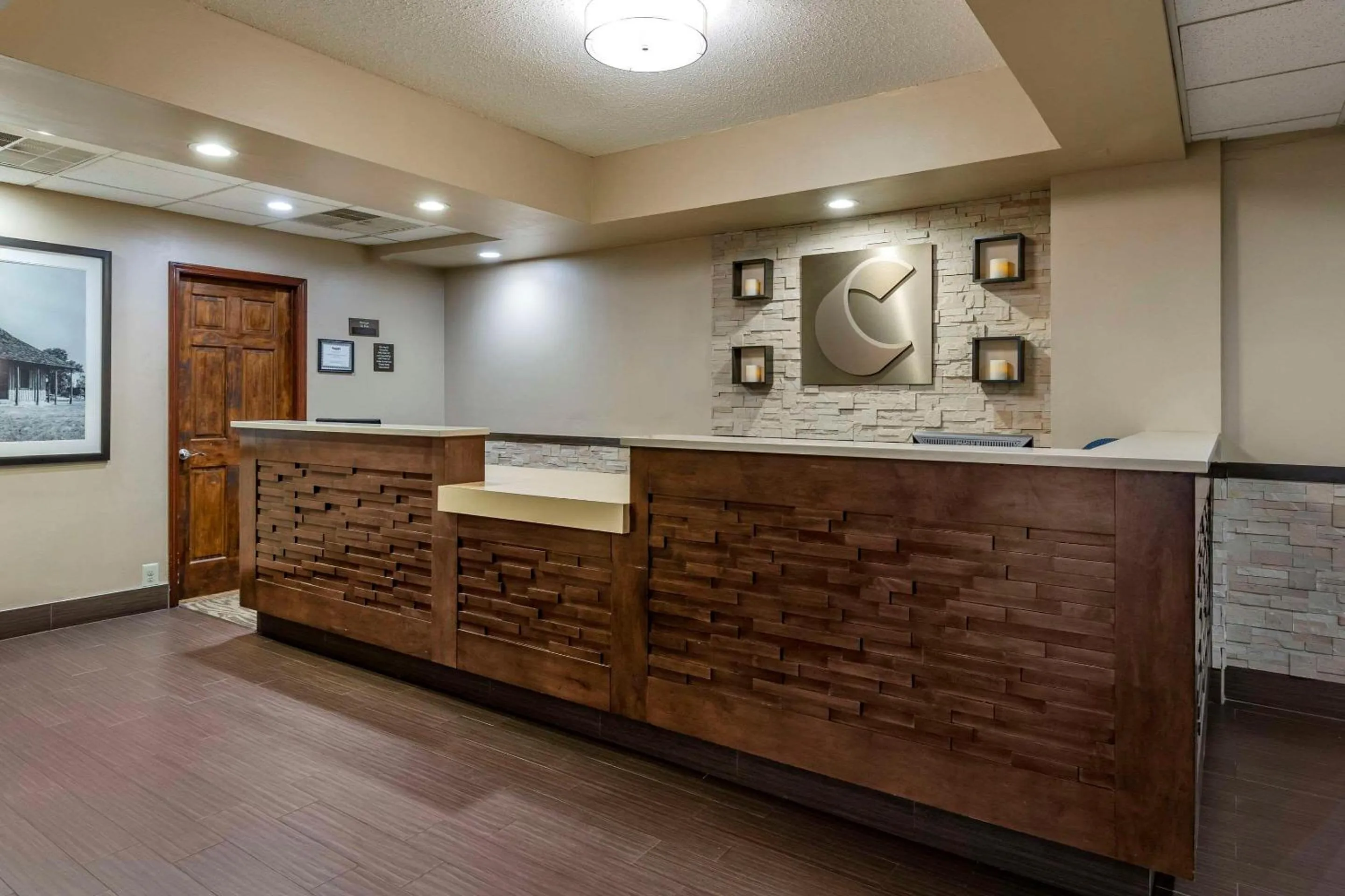 Lobby or reception in Comfort Inn Collinsville near St Louis