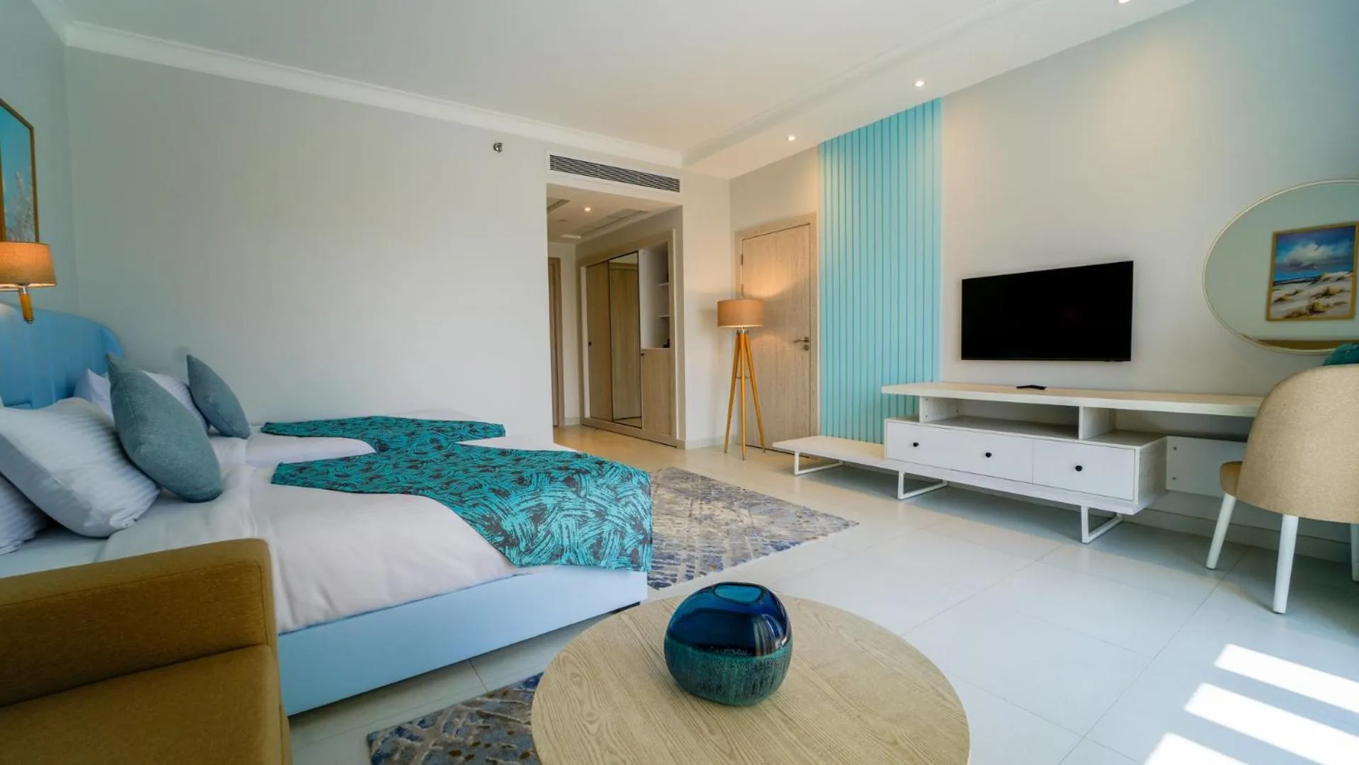 Photo of the whole room in SeaVille Beach Hotel by Elite Hotels & Resorts