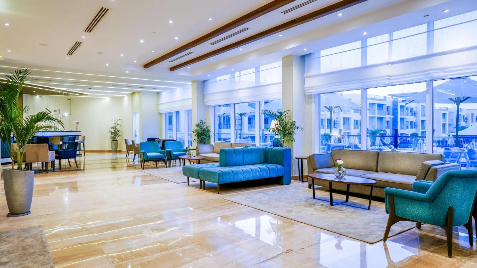 Seating area in SeaVille Beach Hotel by Elite Hotels & Resorts
