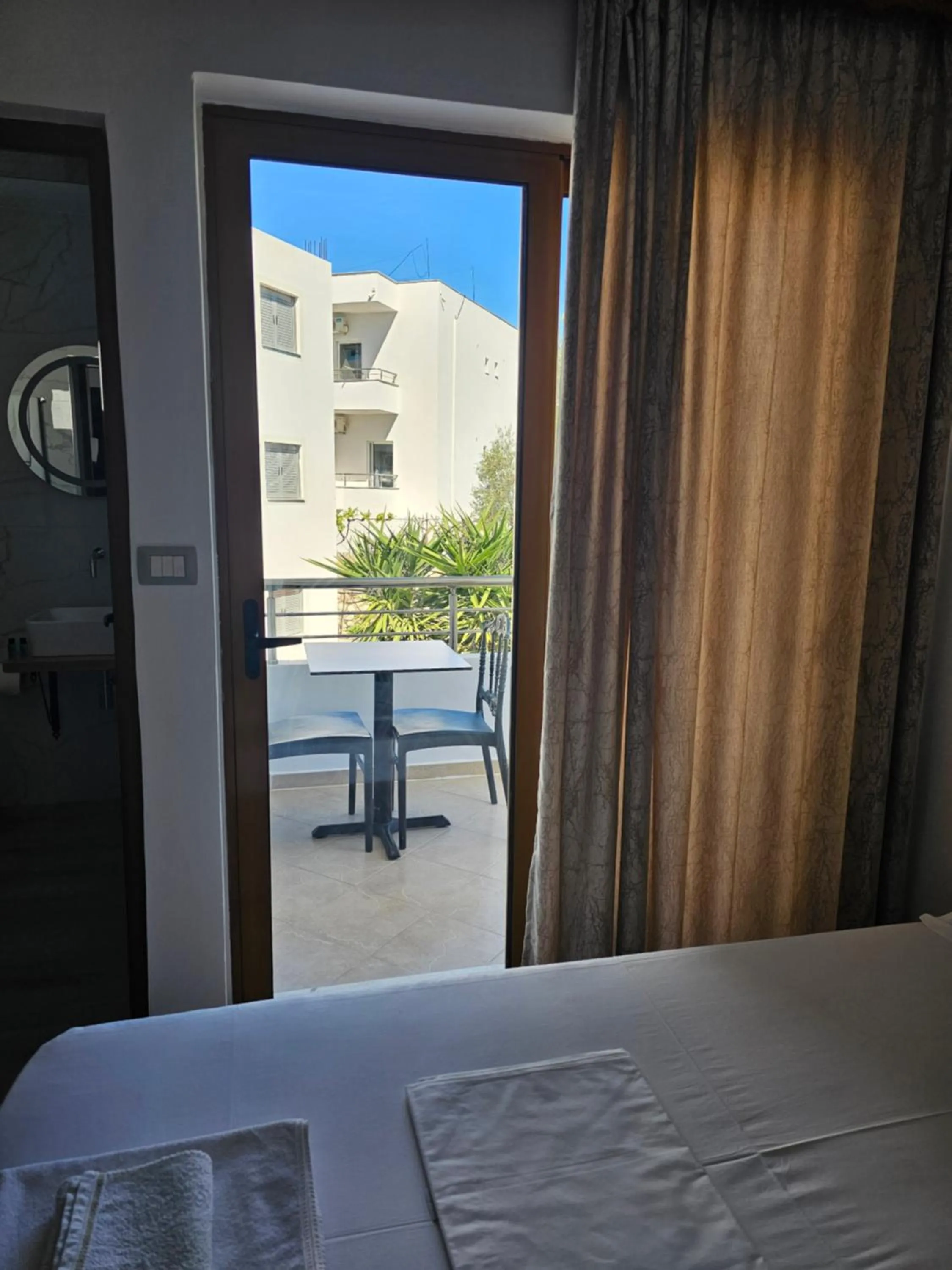 View (from property/room), Bed in Vila Malo