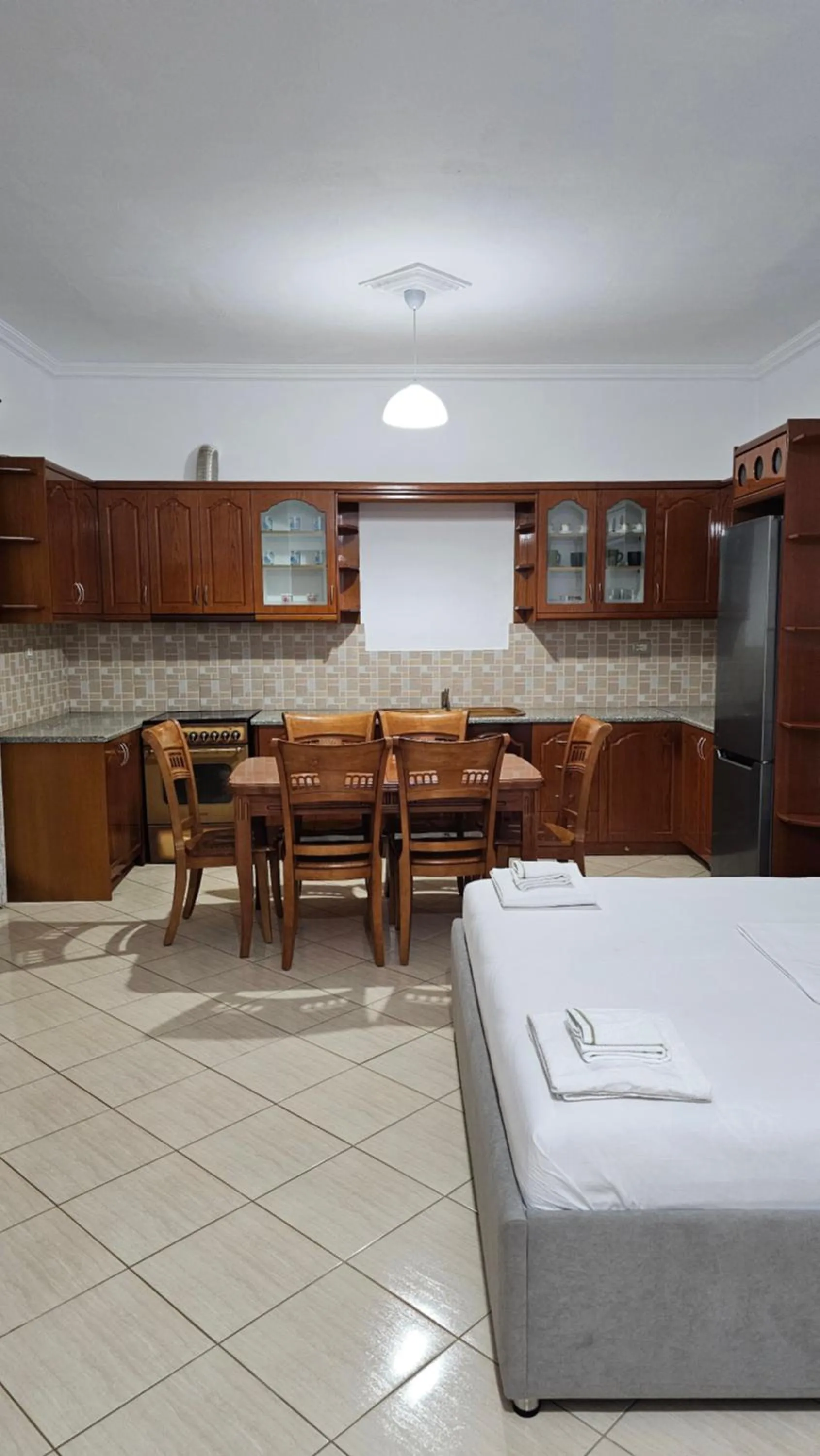 Kitchen or kitchenette in Vila Malo