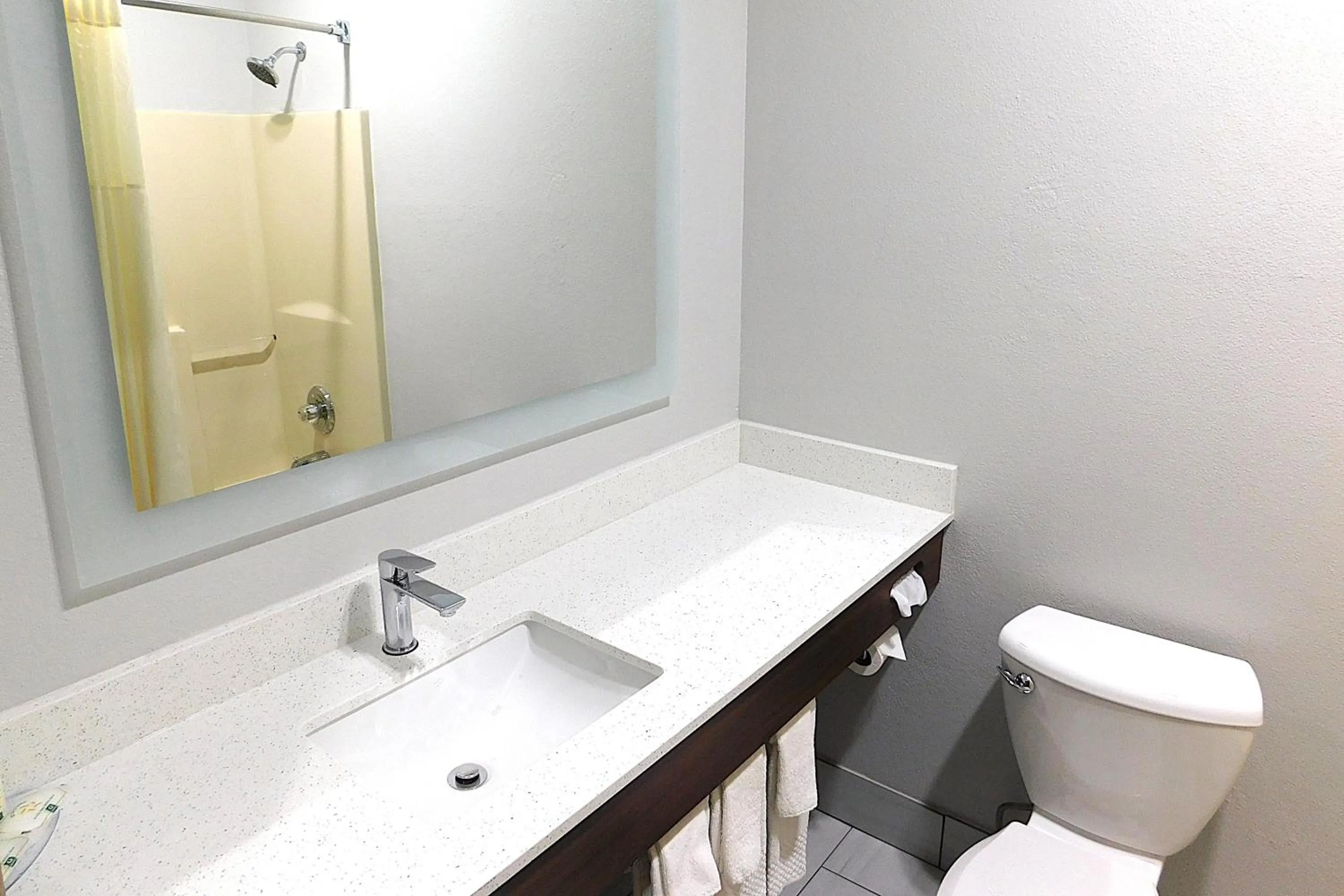 Bathroom in Quality Inn Pontiac