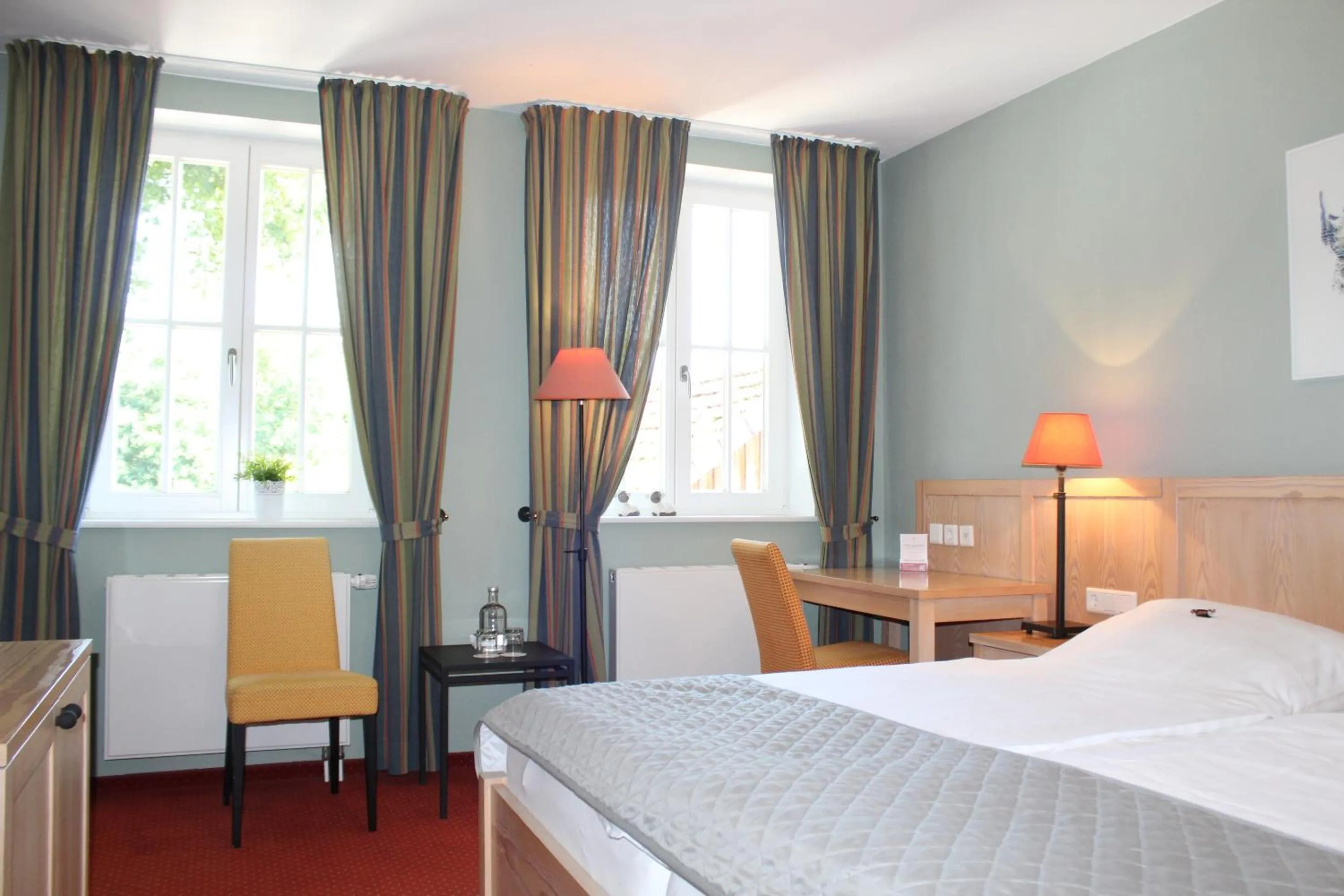 Bedroom, Bed in Landgasthof Wildwasser