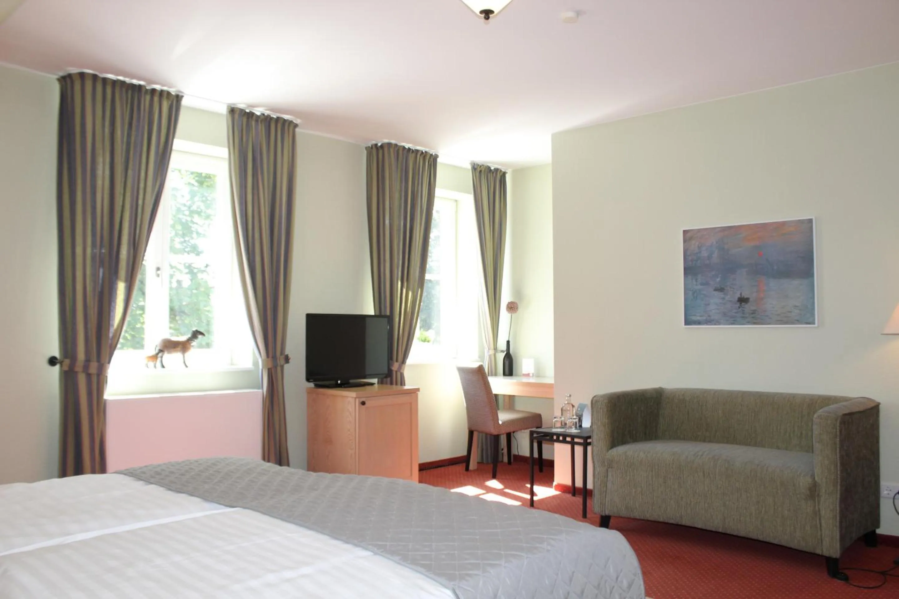 Bedroom, Bed in Landgasthof Wildwasser