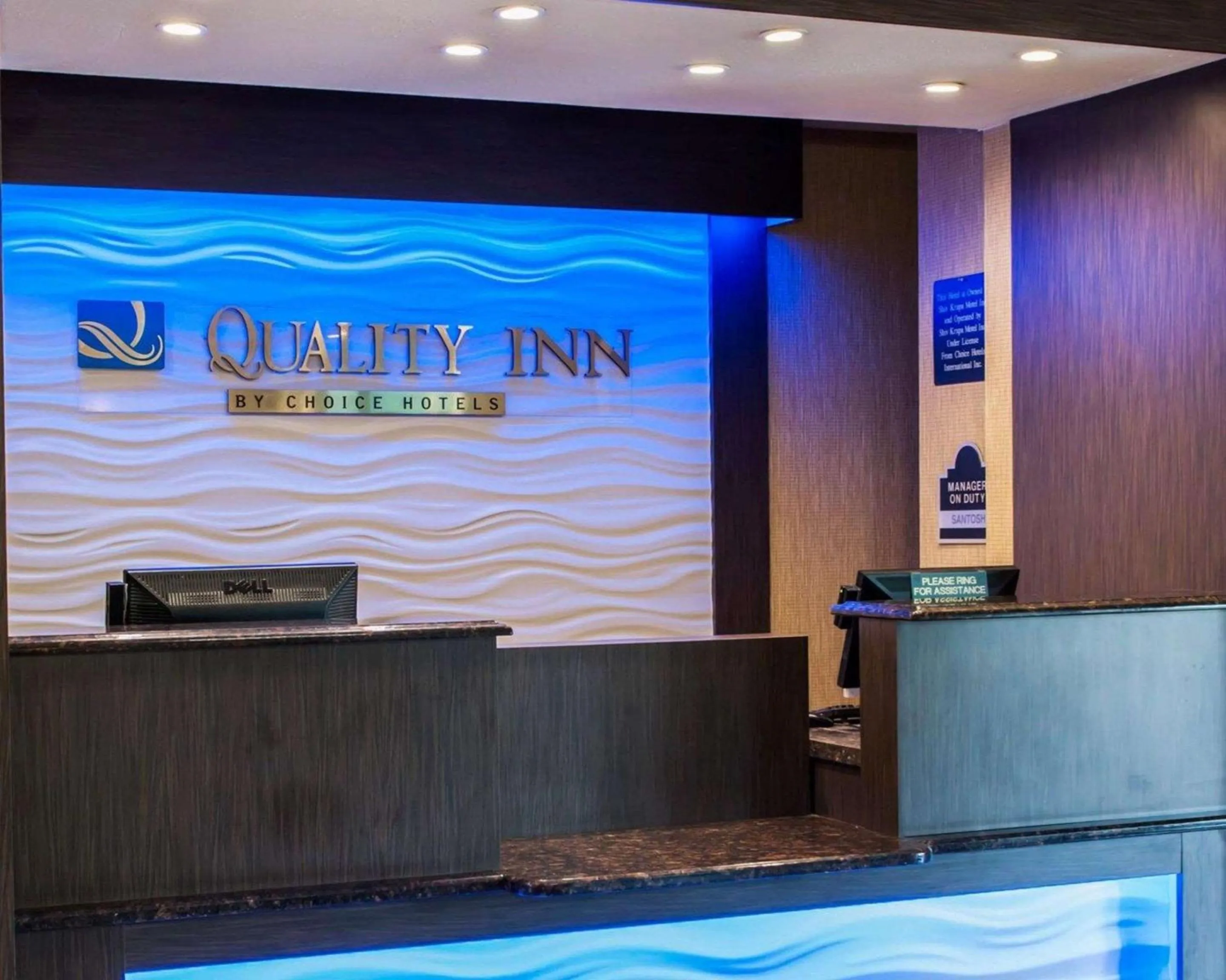 Lobby or reception in Quality Inn Franklin I-65