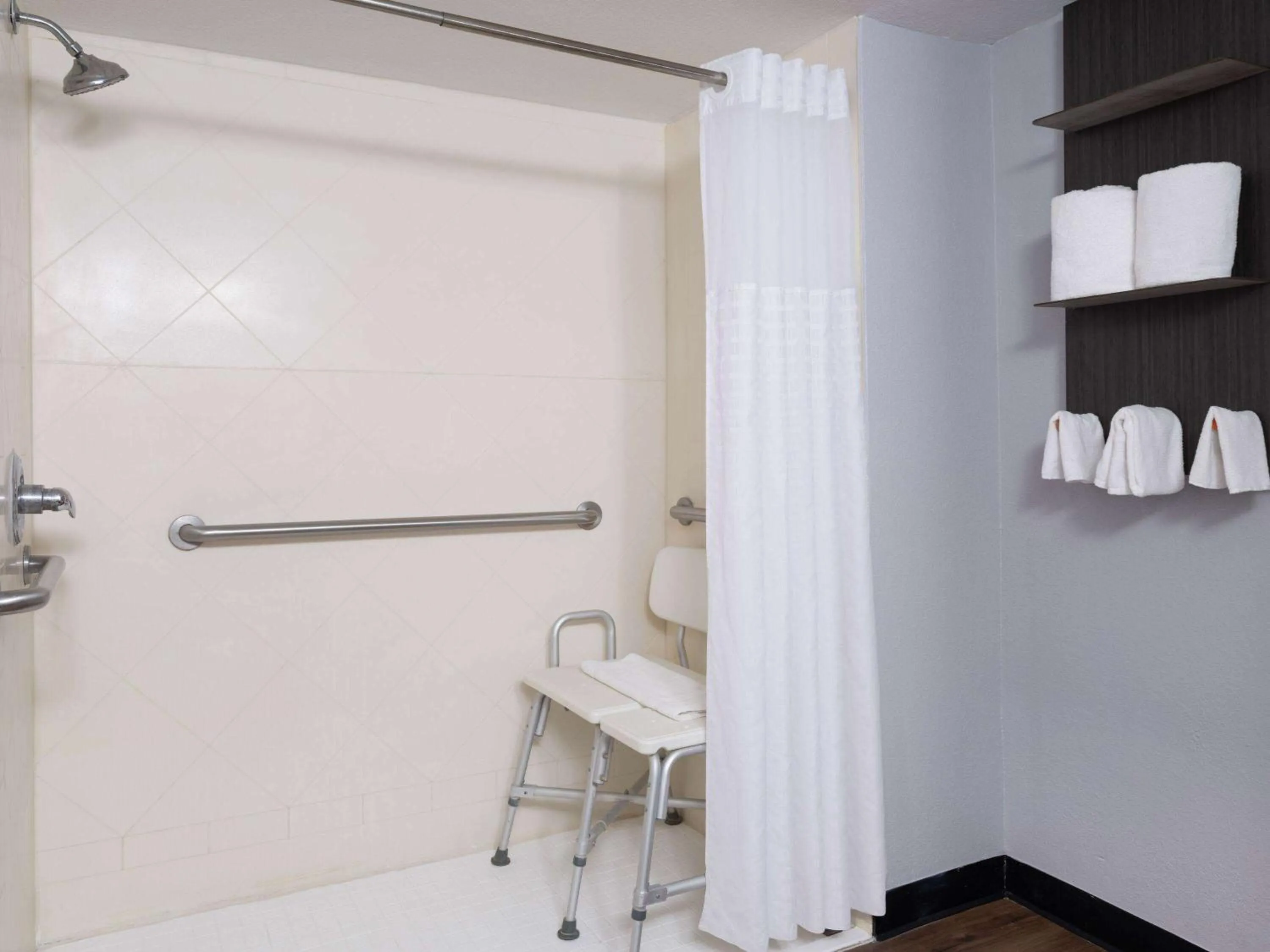 Shower in Baymont by Wyndham Indianapolis East