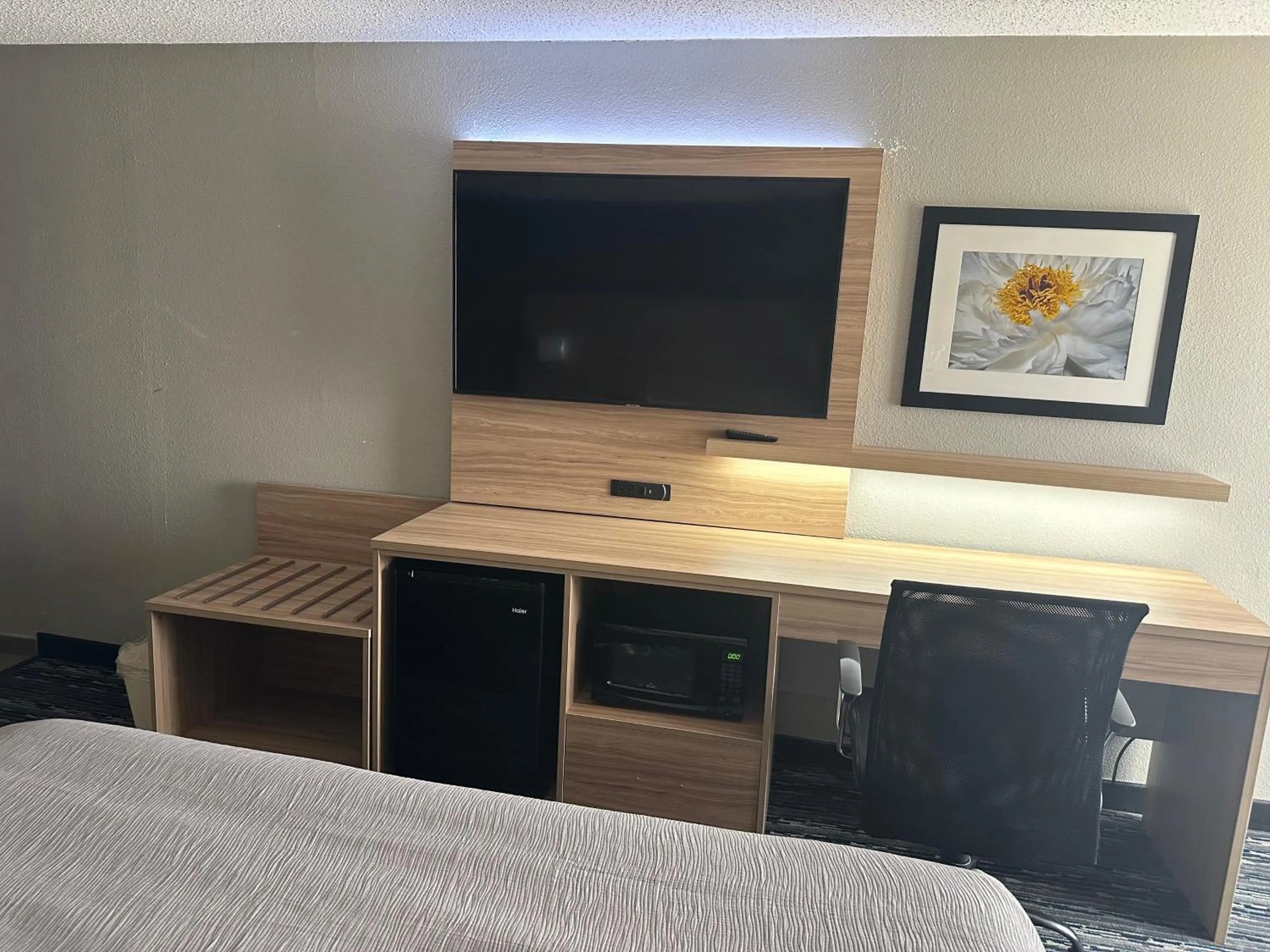 TV and multimedia, Bed in Quality Inn Rochester South
