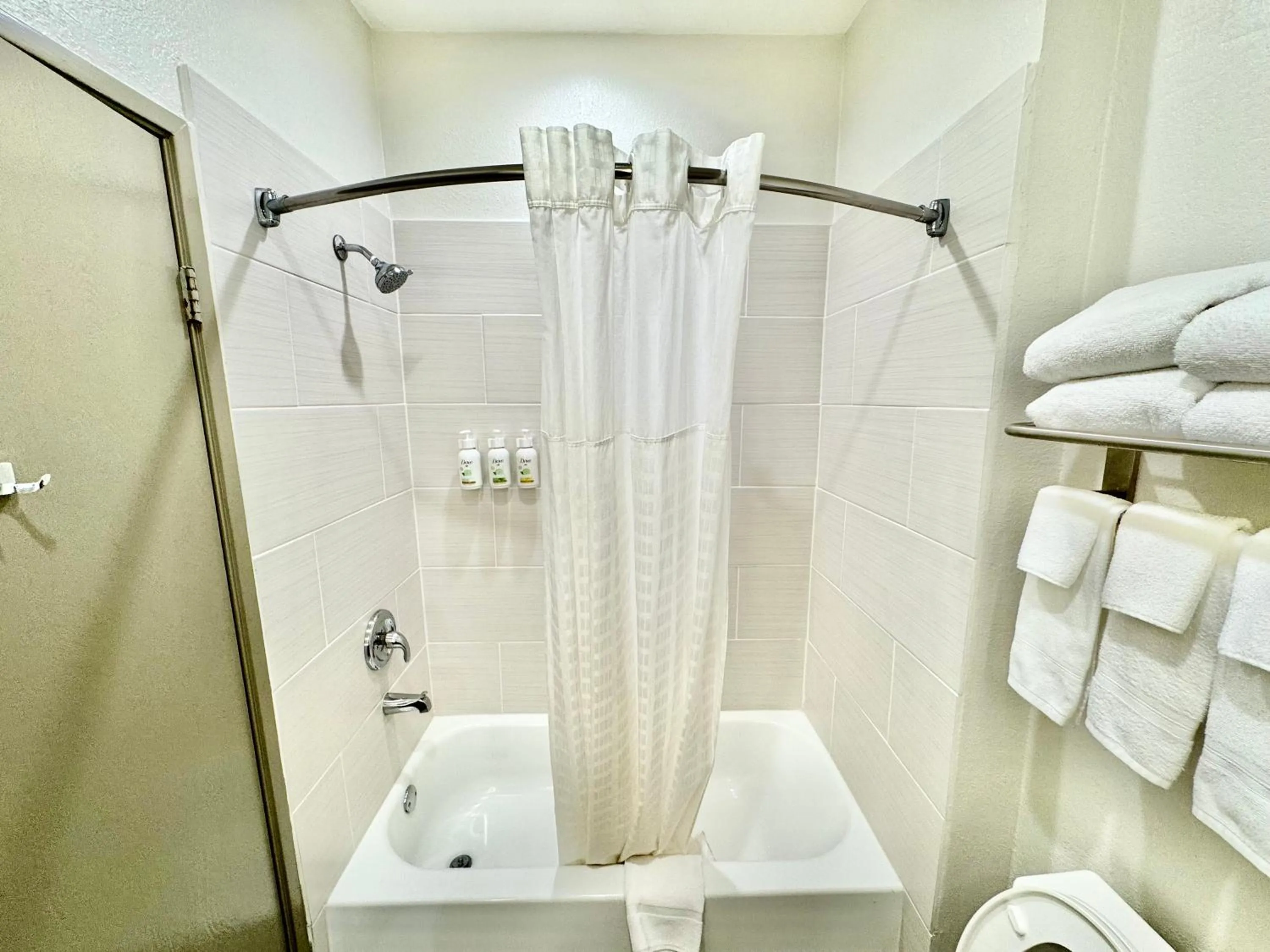 Bathroom in Baymont by Wyndham Richmond I-70