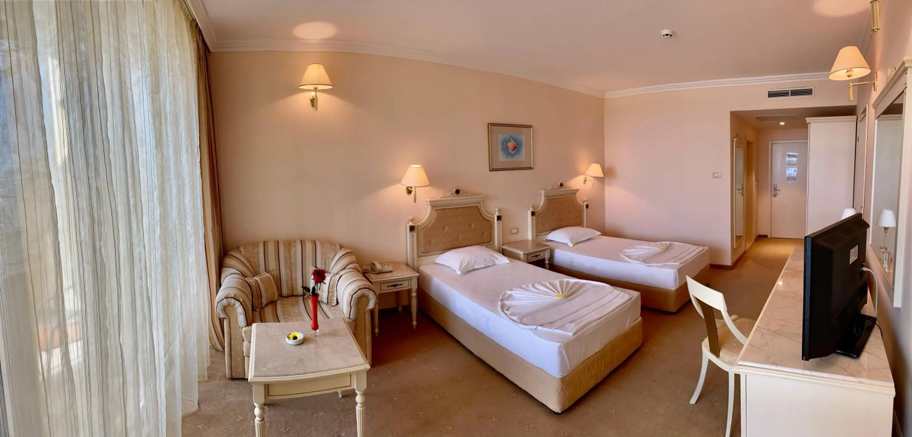 Photo of the whole room, Bed in Duni Marina Beach Hotel - All Inclusive